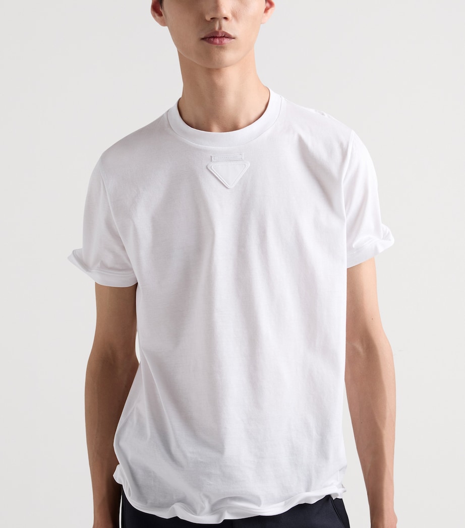 Prada Mens Cotton Shapeable T-Shirt Image 4