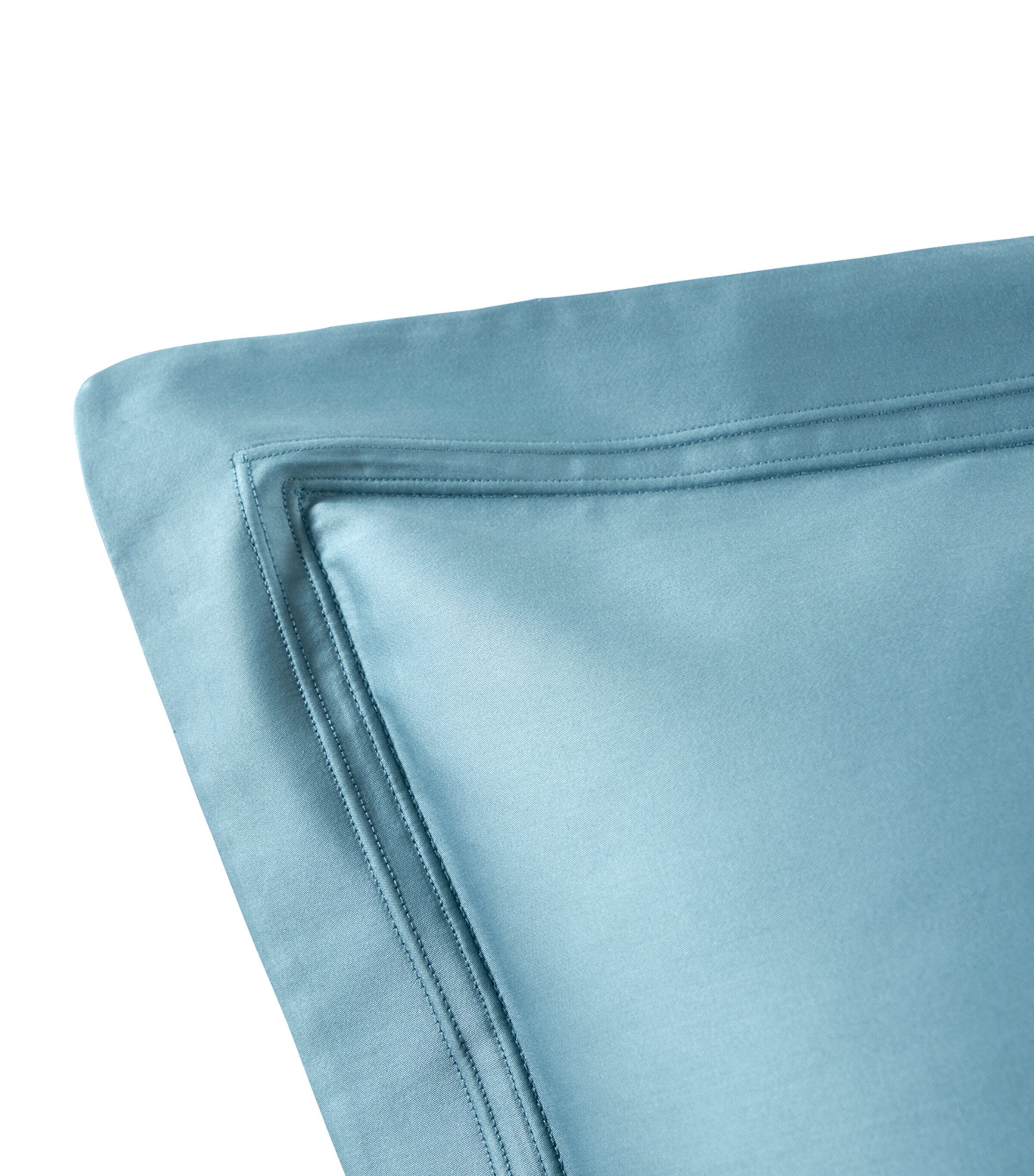Yves Delorme Triomphe King Oxford Pillowcase (50cm x 90cm) Fjord Image 5