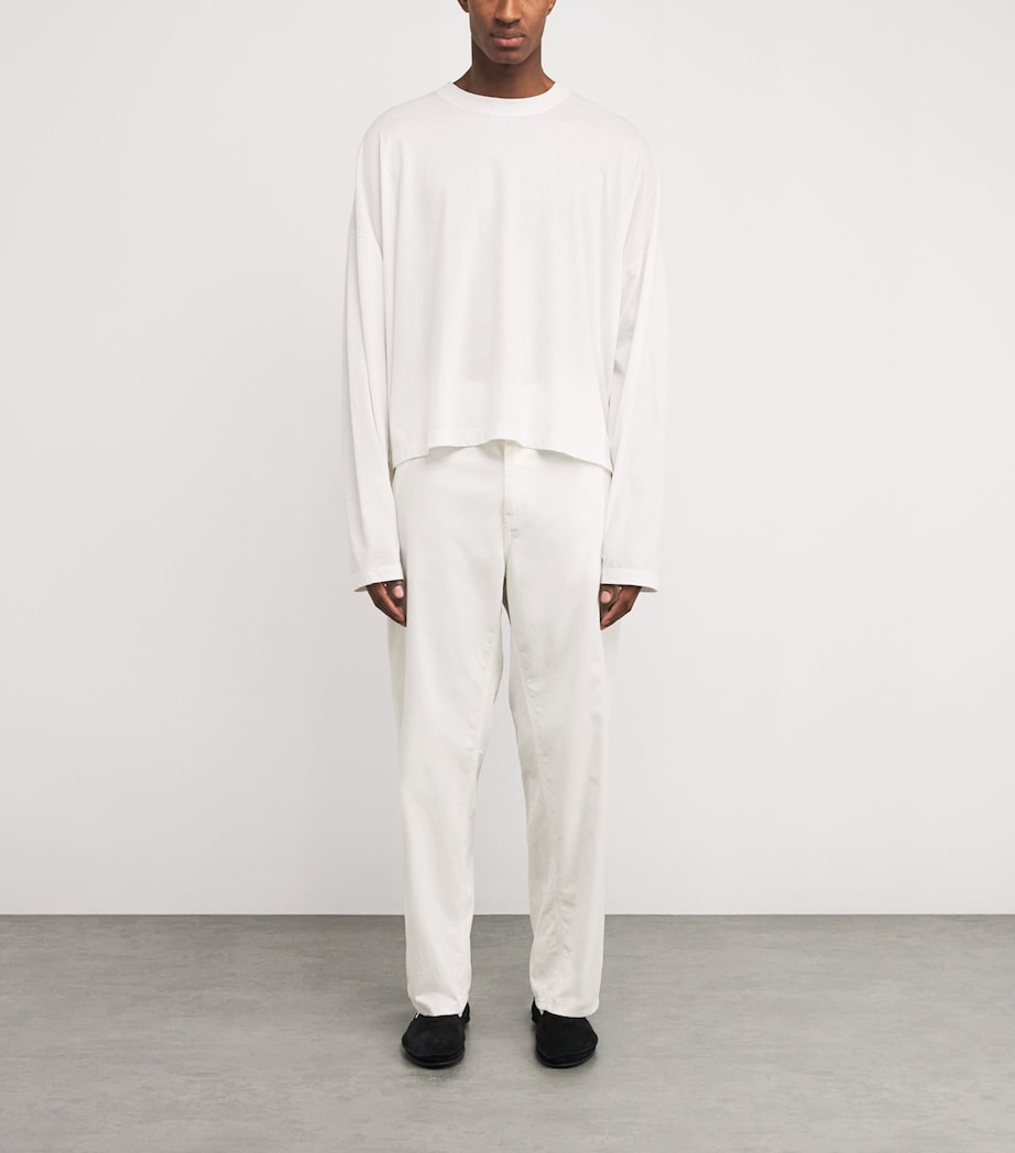 Haru Cotton T-Shirt WHITE Image 2