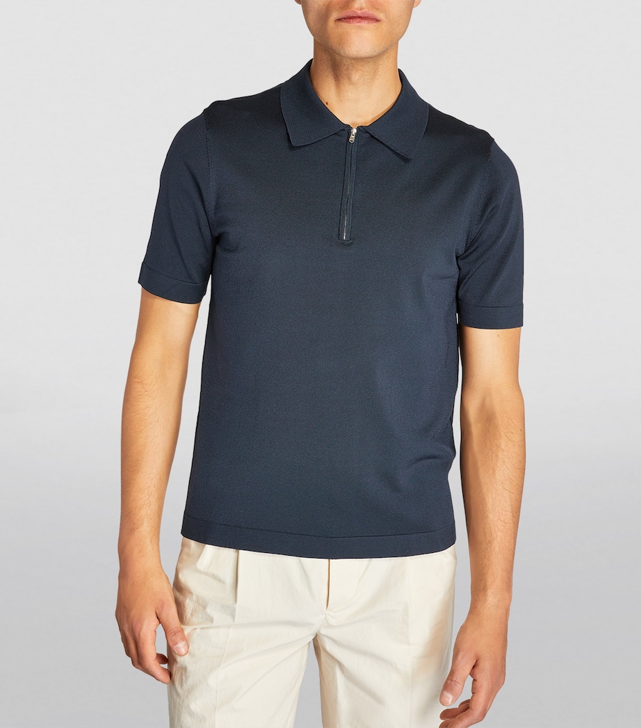Polo Shirt NAVY BLUE Image 3