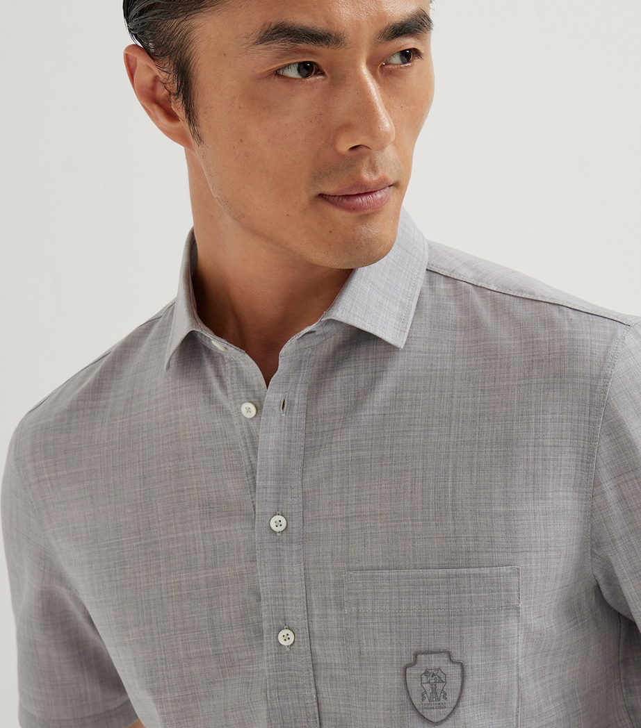 Virgin Wool Polo Shirt CPY01 Image 6