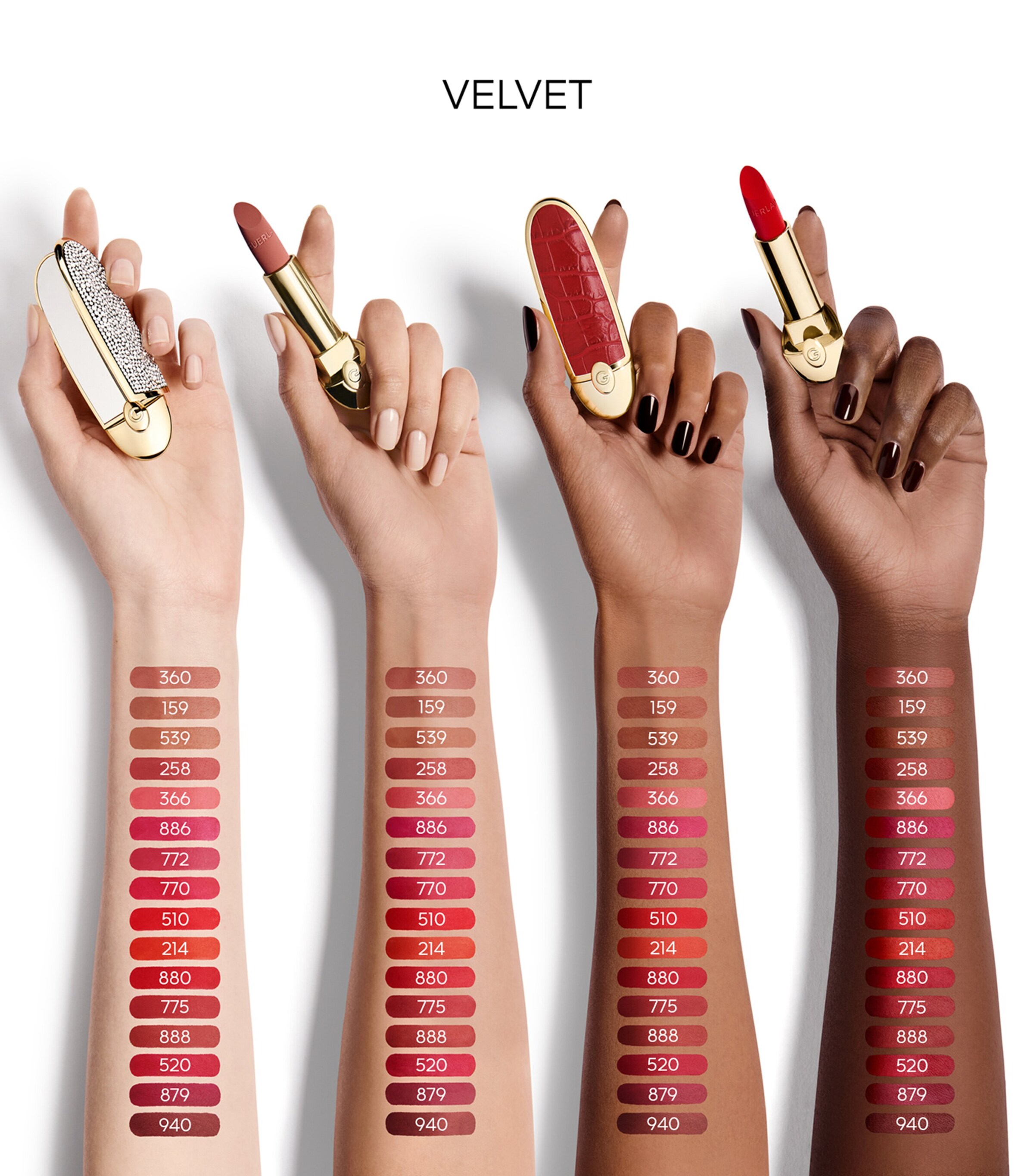 Guerlain Rouge G Ultra-Care Matte Lipstick - Refill Rouge Grenadine Image 4