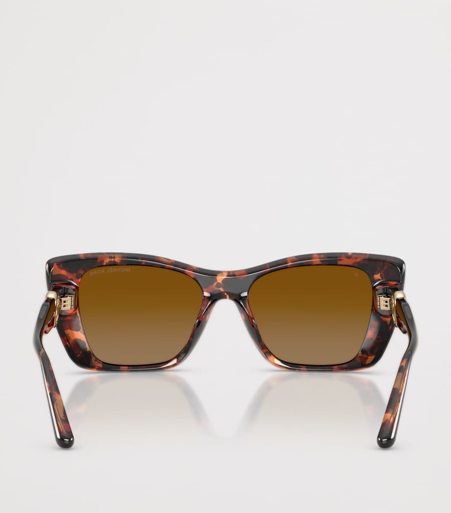 Michael Kors Tokyo Square Sunglasses Brown Image 4
