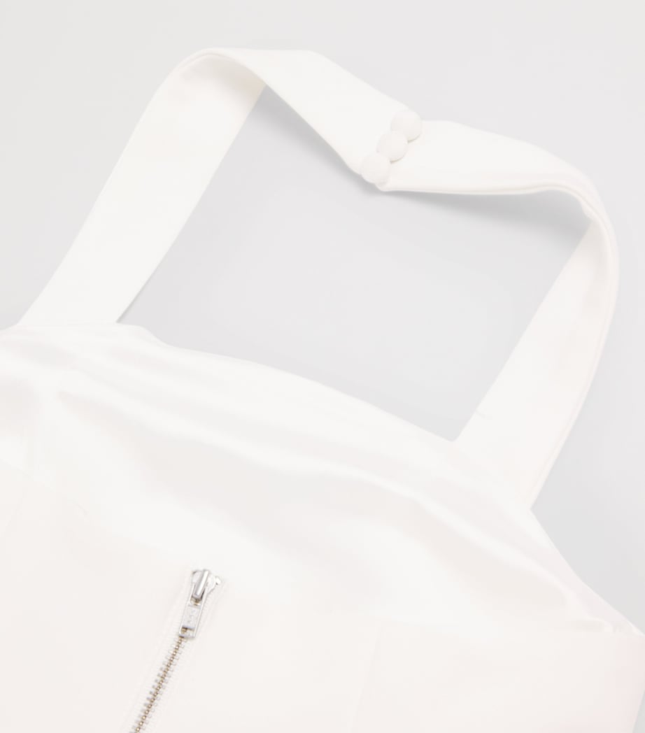 Bardot Junior Halterneck Nevelle Dress (4-14 Years) Orchid White Image 3