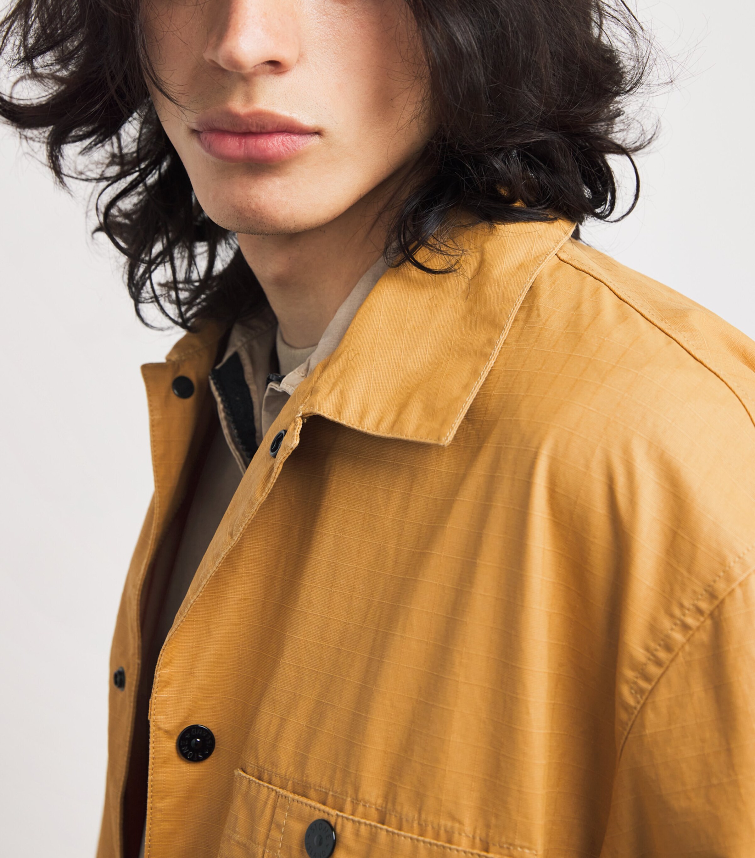 Technical Cotton Compass Shacket V0034 Image 6