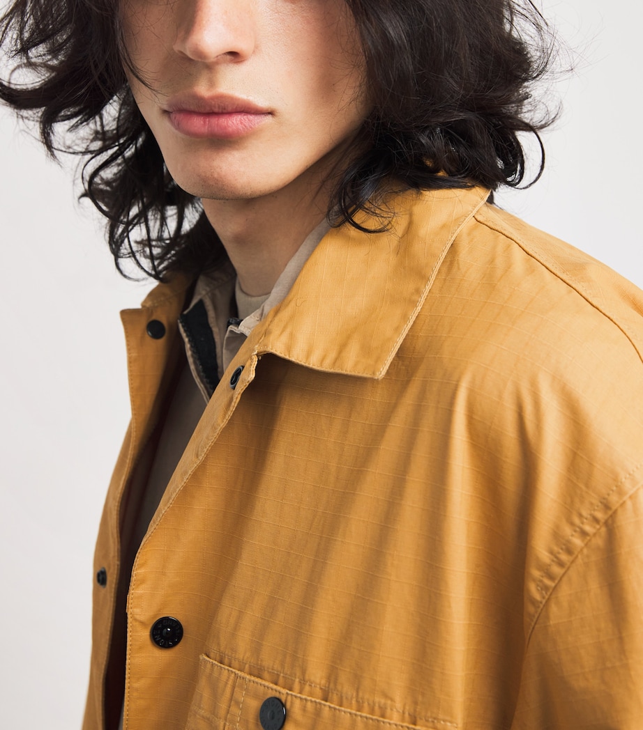 Technical Cotton Compass Shacket V0034 Image 6