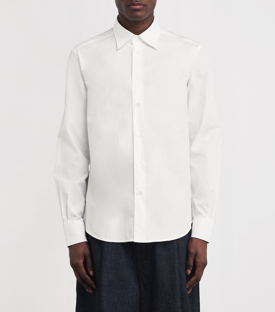 Cotton Poplin Maridola Shirt 510 BIANCO Image 3