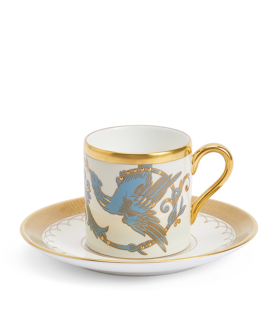 Phoenix Coffee Cup and Saucer MULTI Image 6