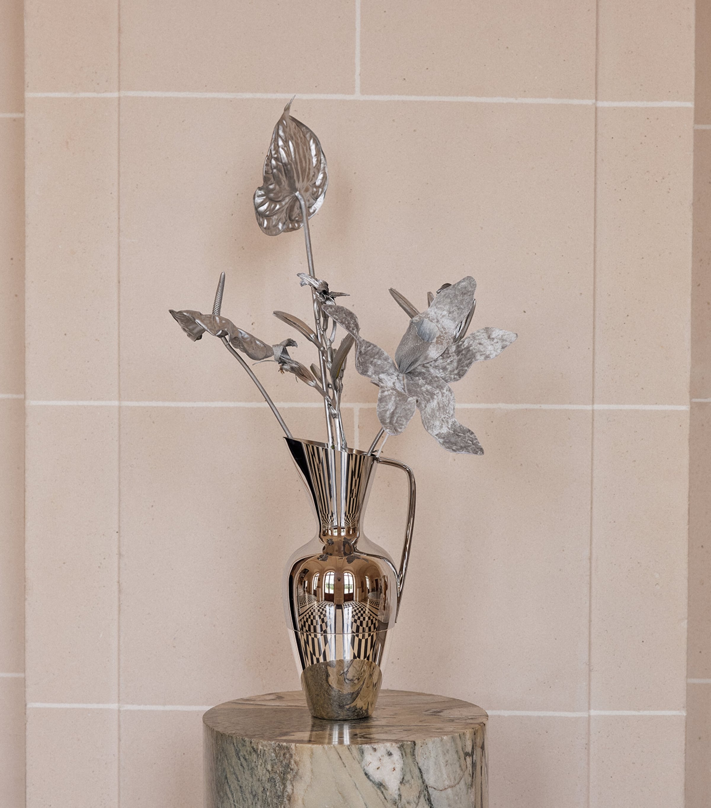 Silver-Plated Affinités Water Pitcher (1.5L) SILVER Image 5