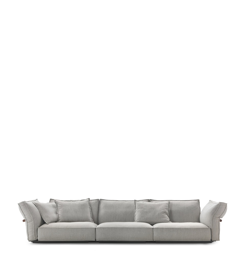 Flexform Camelot Modular Outdoor 3-Seater Sofa Grey