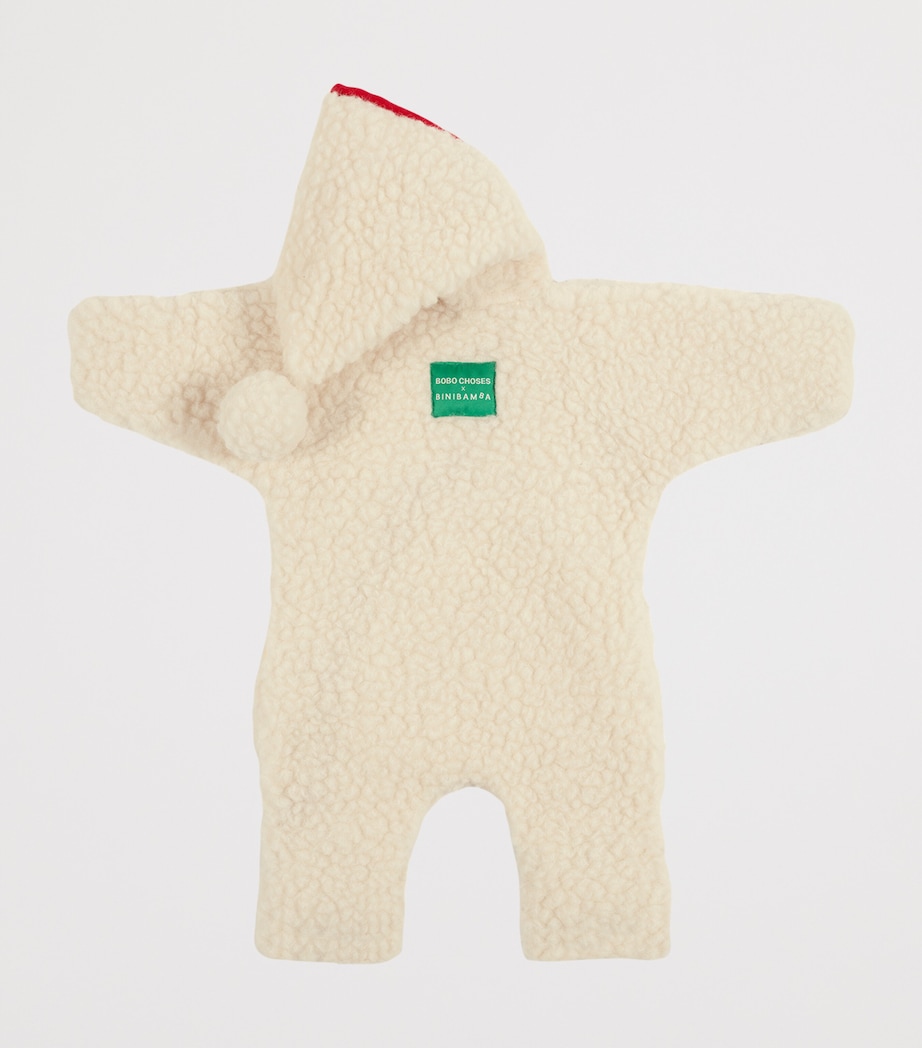x Bobo Choses Merino Wool Snugglesuit (Newborn-36 Months) MILK Image 2