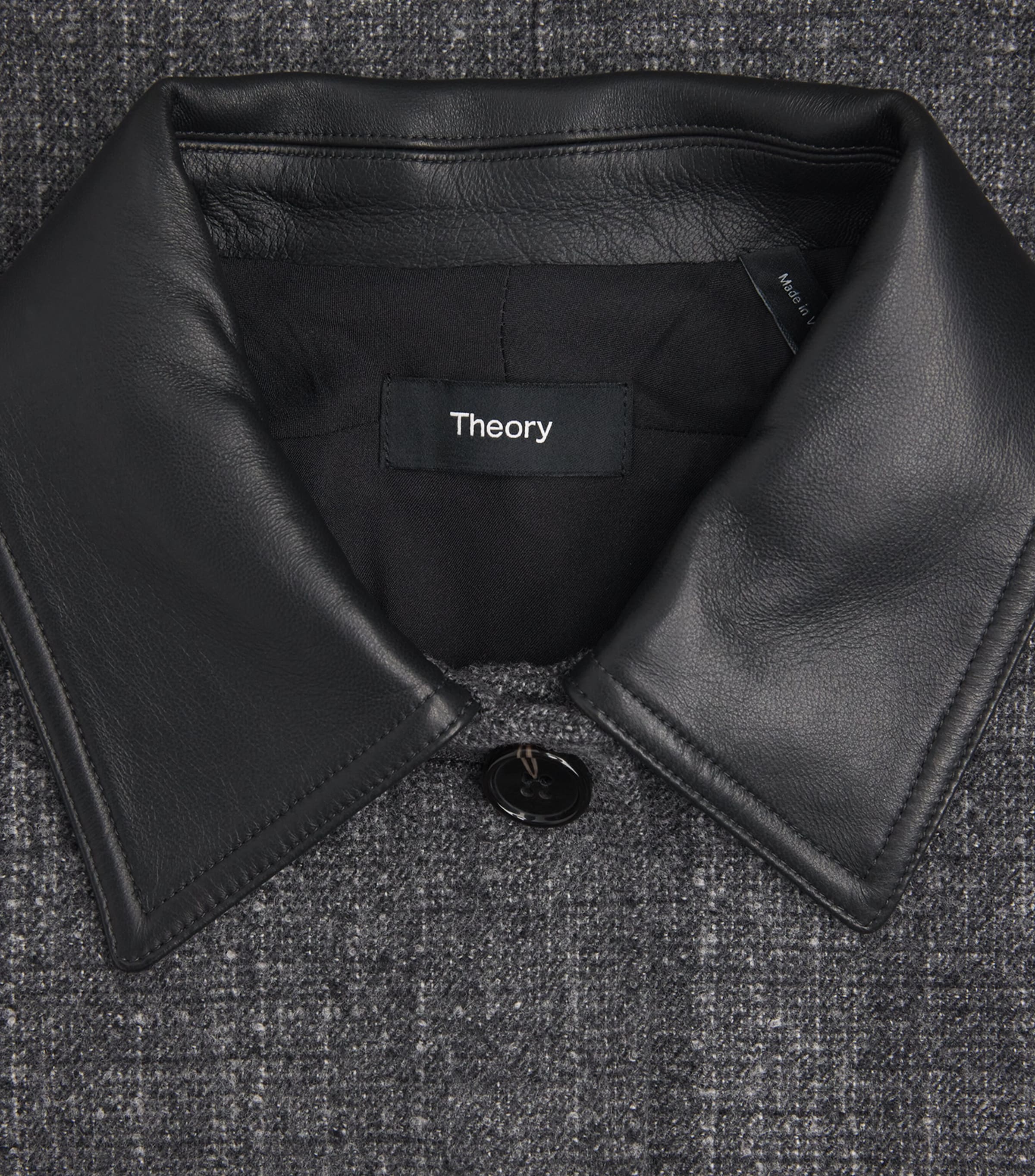 Wool-Blend Malfile Blazer CHARCOAL MULTI - QDY Image 2