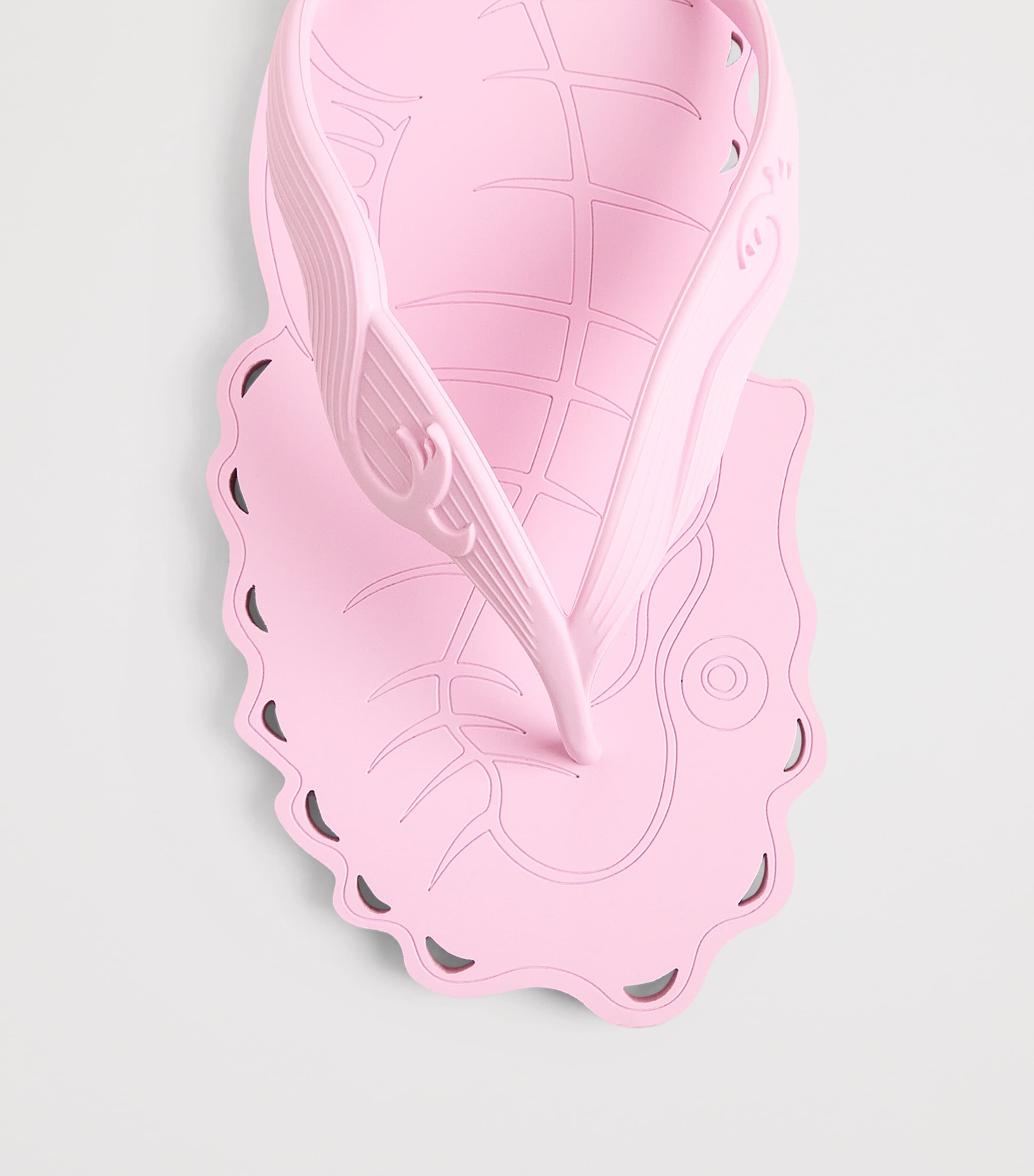 Zimmermann Seafoam Flip Flops Bubble Gum Image 4