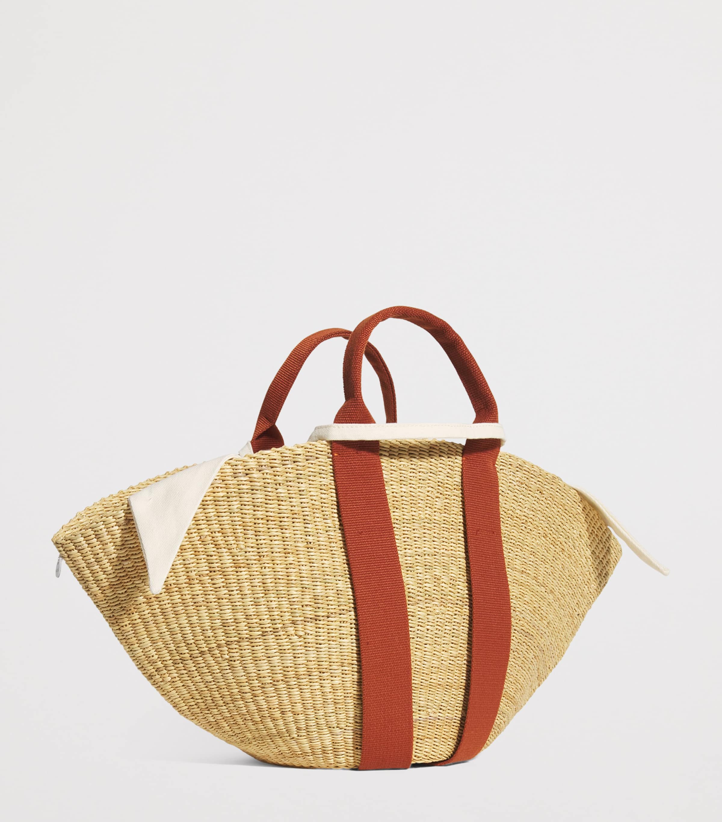 Muun Medium Straw Sophie Tote Bag Harrods DE