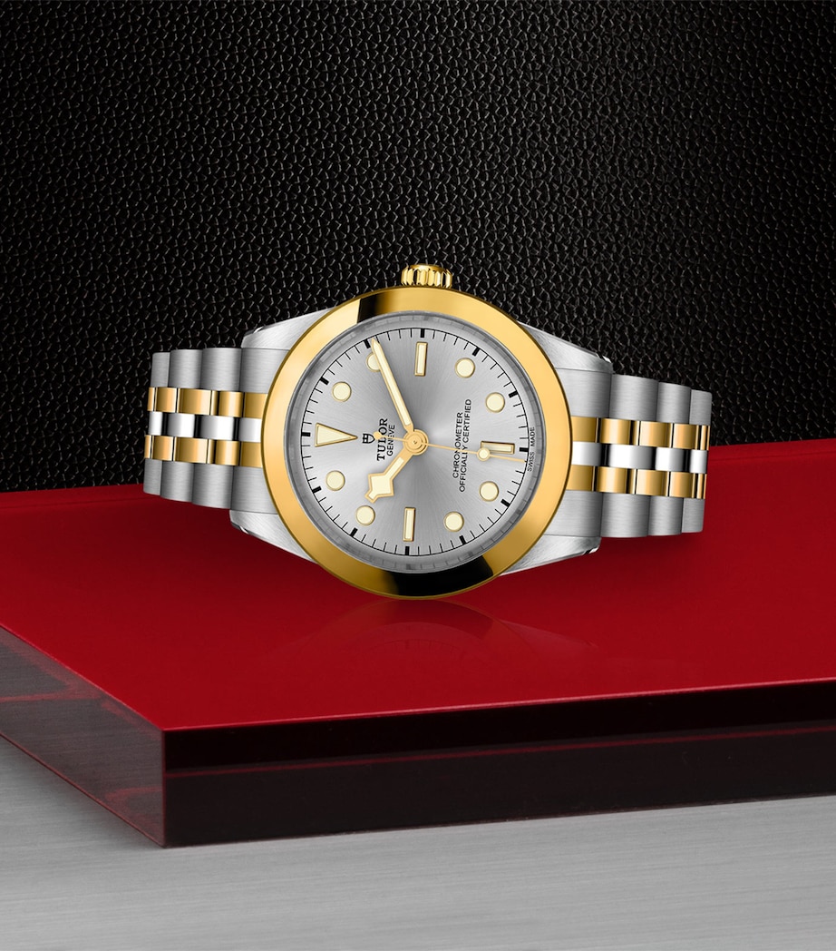 TUDOR Black Bay One Stainless Steel and Yellow Gold Watch 39mm Silver Image 4