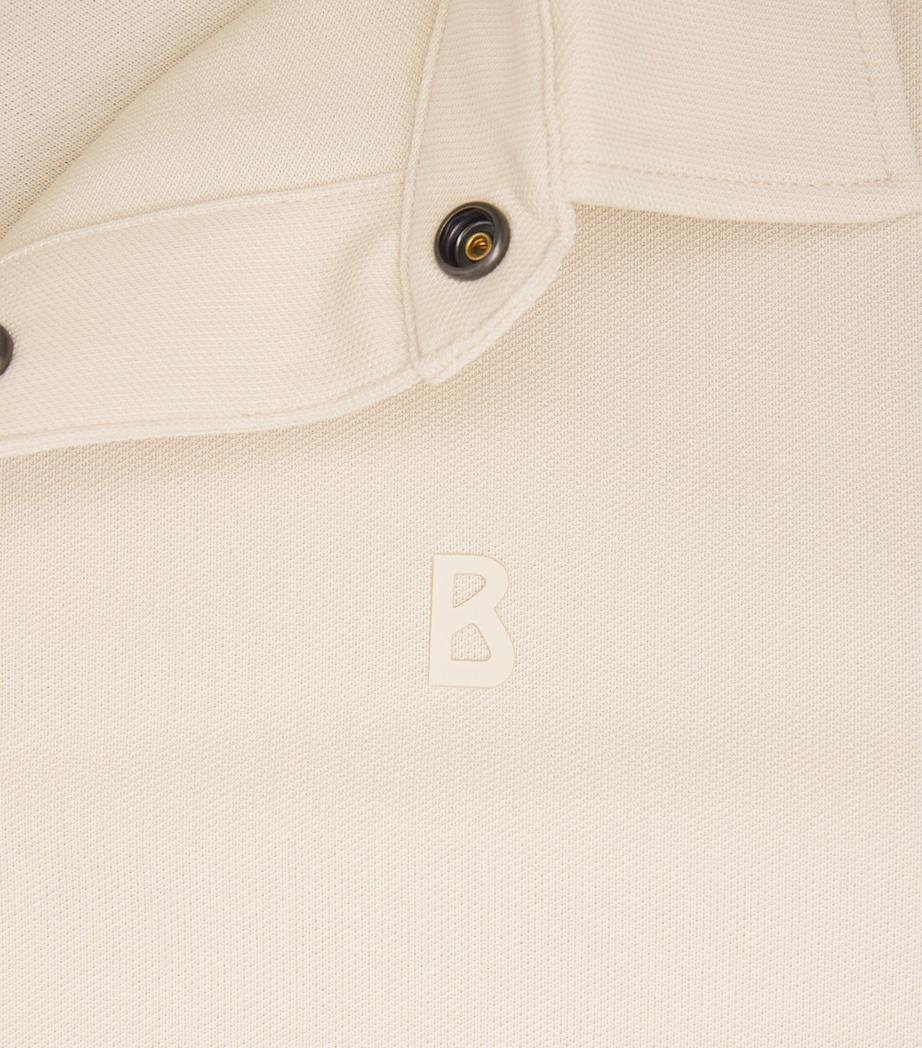 Cotton-Blend Performance Polo Shirt 106 TRIM Image 5