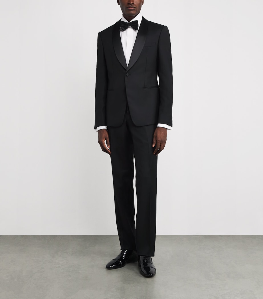 Virgin Wool Tailored Trousers 999 Image 2