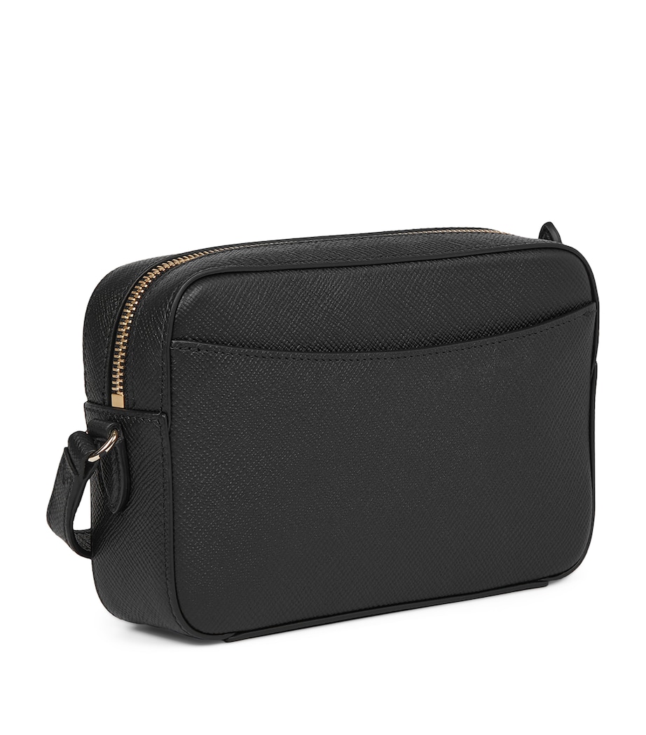 Small Leather Camera Bag BLACK Image 2