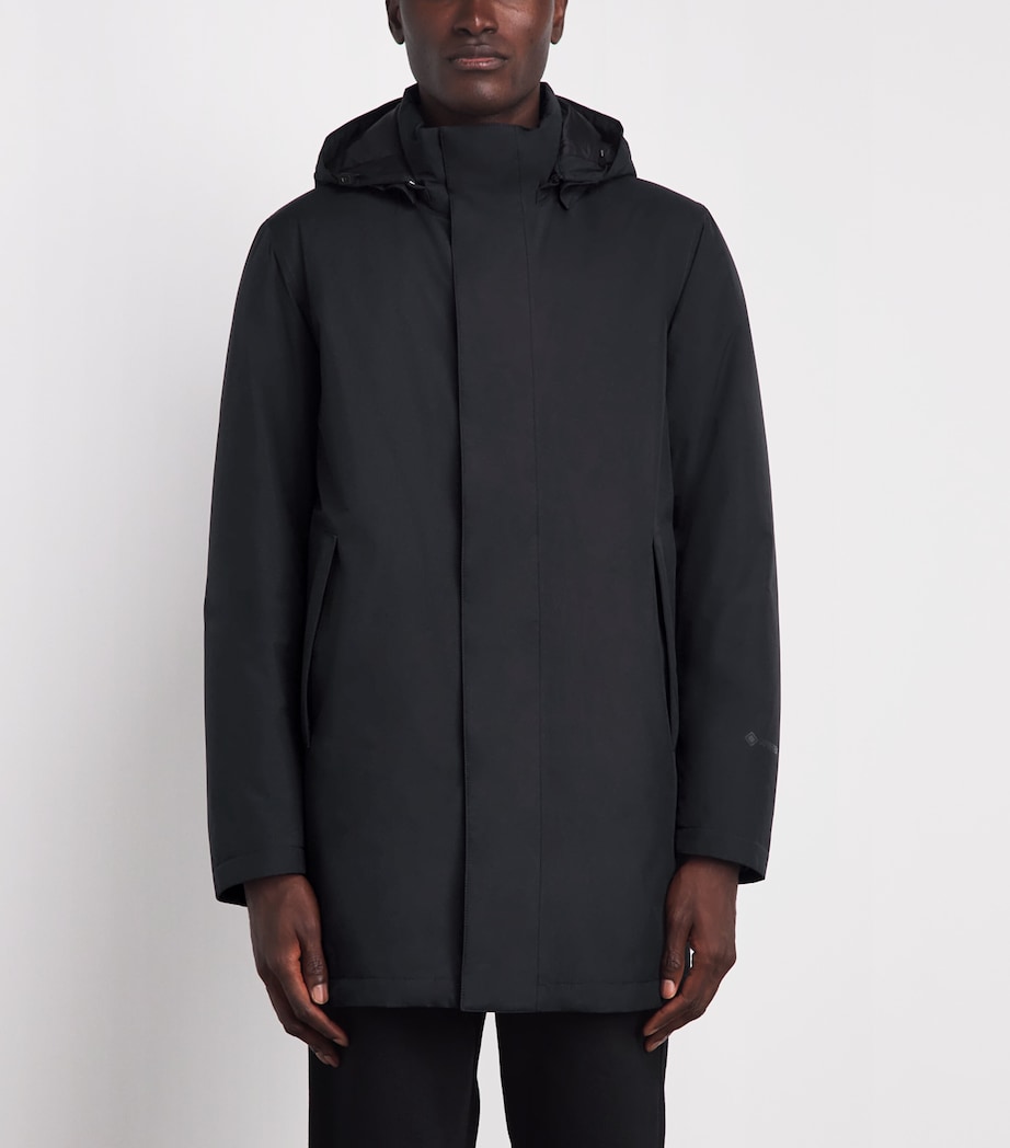 Herno Mens Down 2-Layer GORTEX Parka Nero Image 4