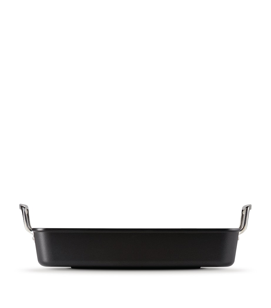 Toughened Non-Stick Rectangular Roaster (35cm) BLACK Image 5