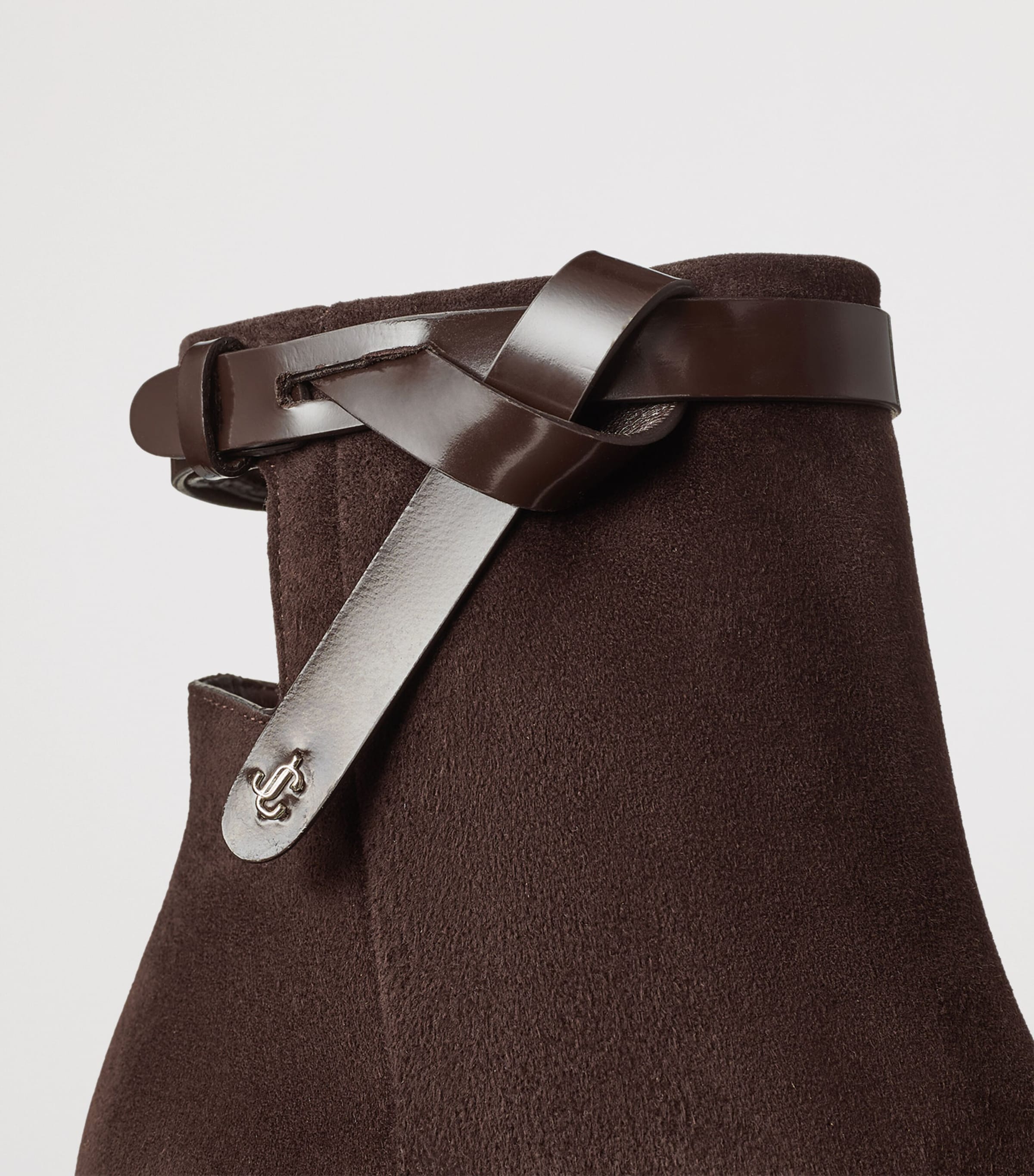 Camie AB 85 Suede Heeled Boots CHOCOLATE/CHOCOLATE Image 2