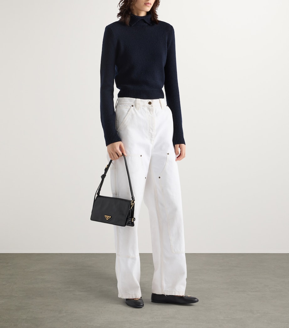 Leather Flap Shoulder Bag F0002 Image 7