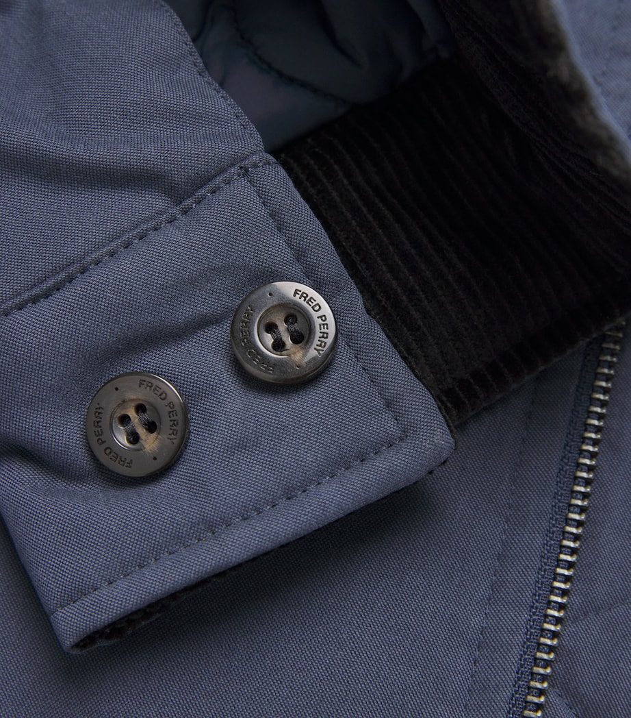 Cotton-Blend Caban Jacket 738-DARK AIRFORCE Image 5