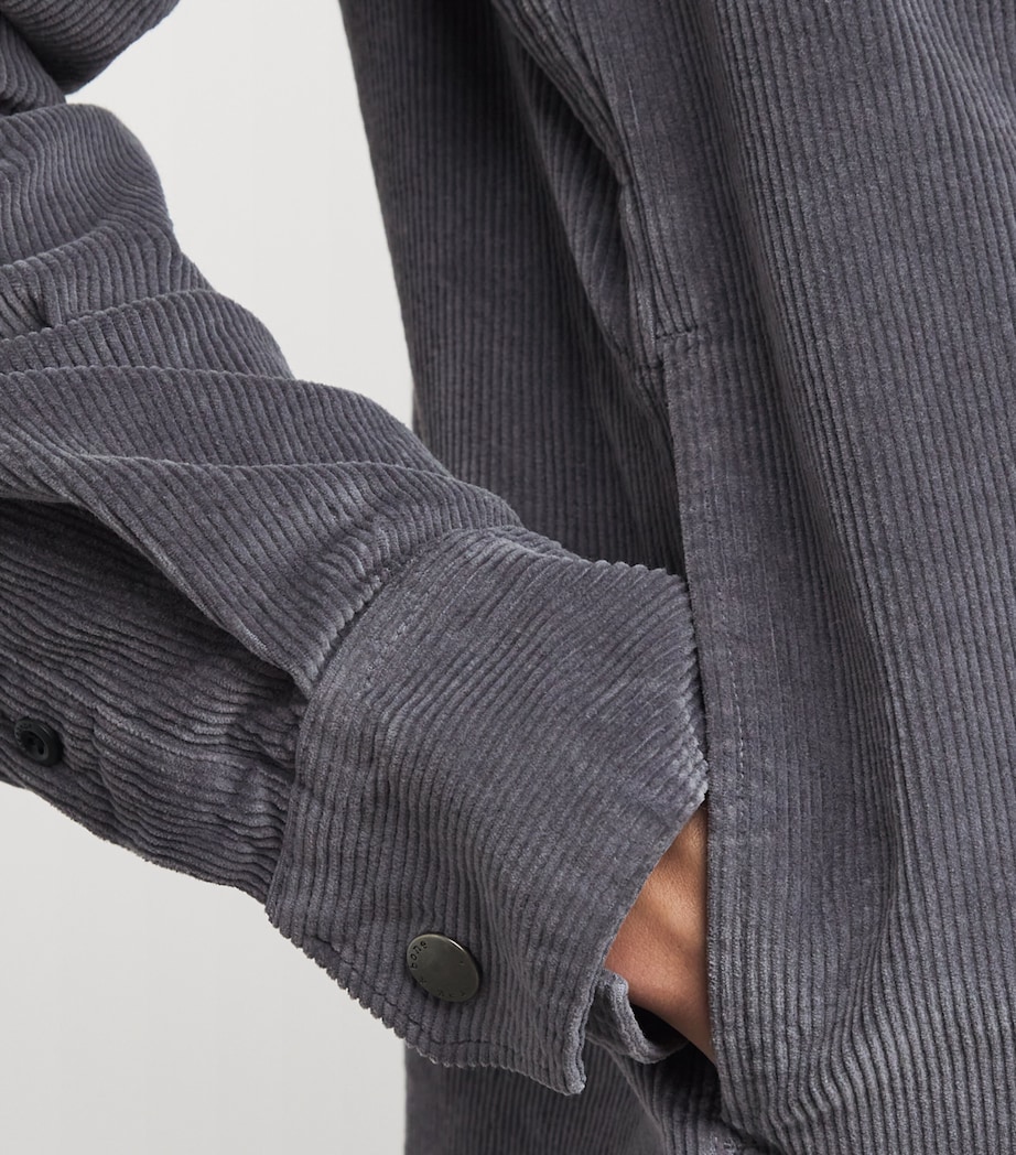 Cotton Corduroy Shirt SLATE Image 6