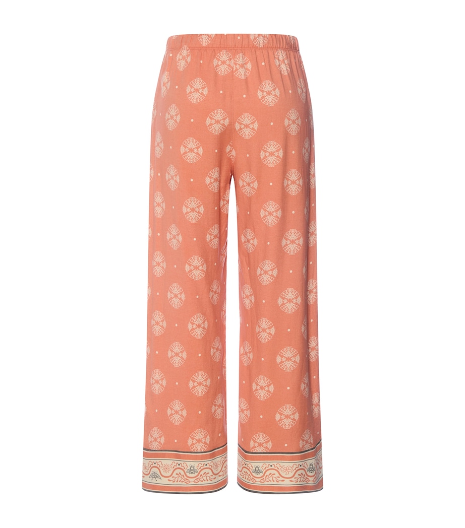 Hanro Womens Urban Casuals Lounge Trousers Pencil Mariposa Image 5