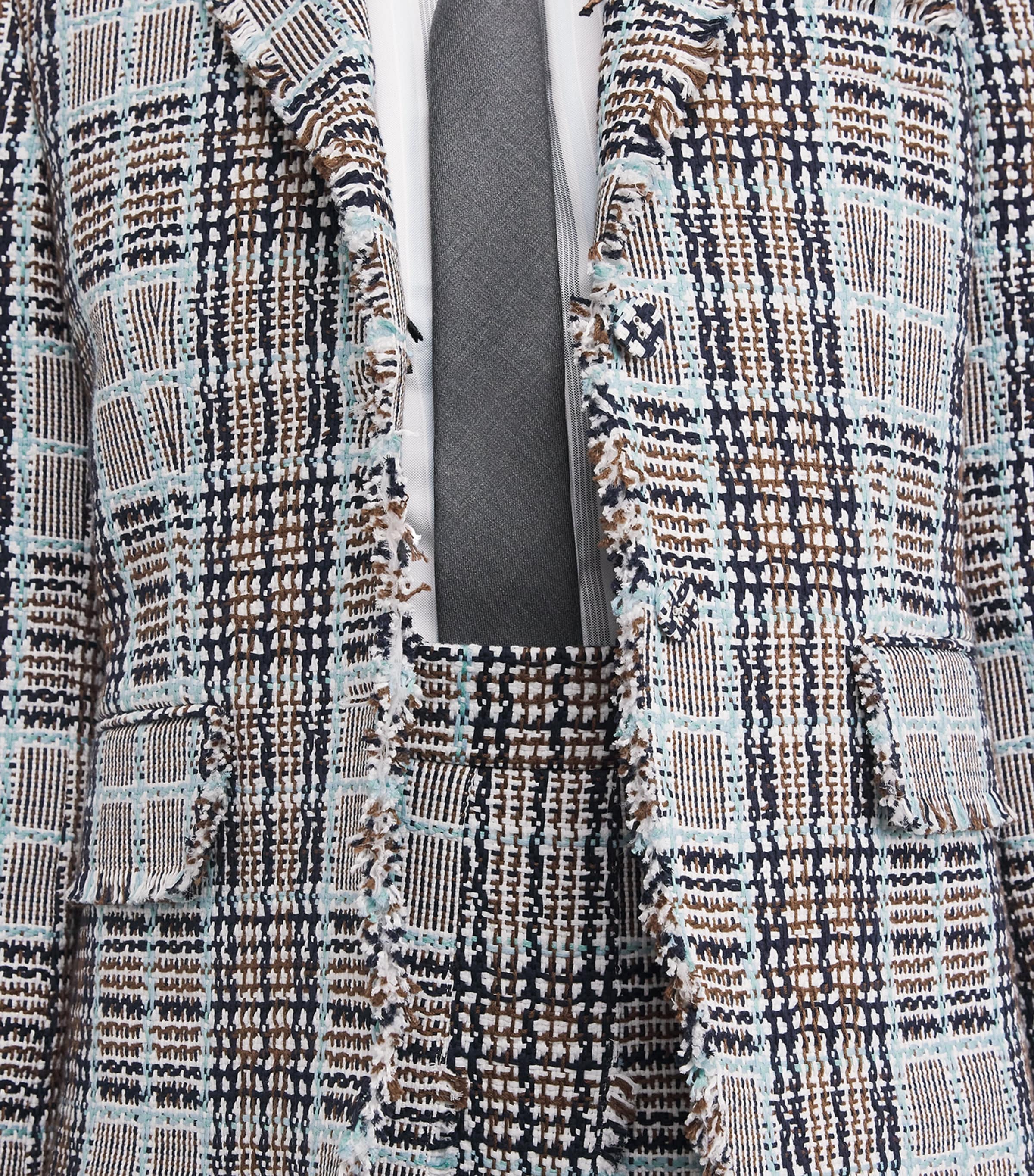 Tweed Check Sport Coat SEASONAL MULTI Image 6