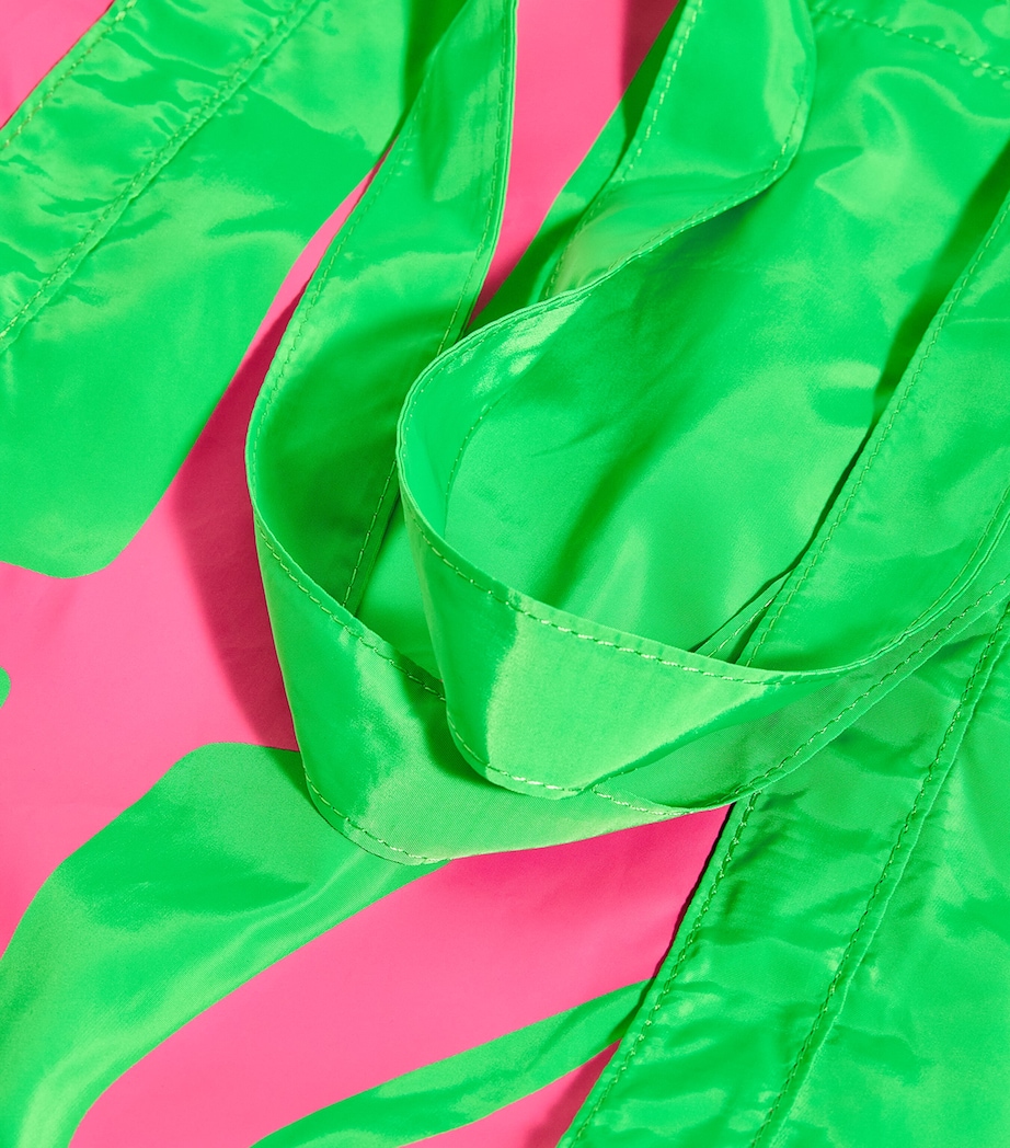 Logo Pocket Shopper Bag BRIGHT GREEN Image 3