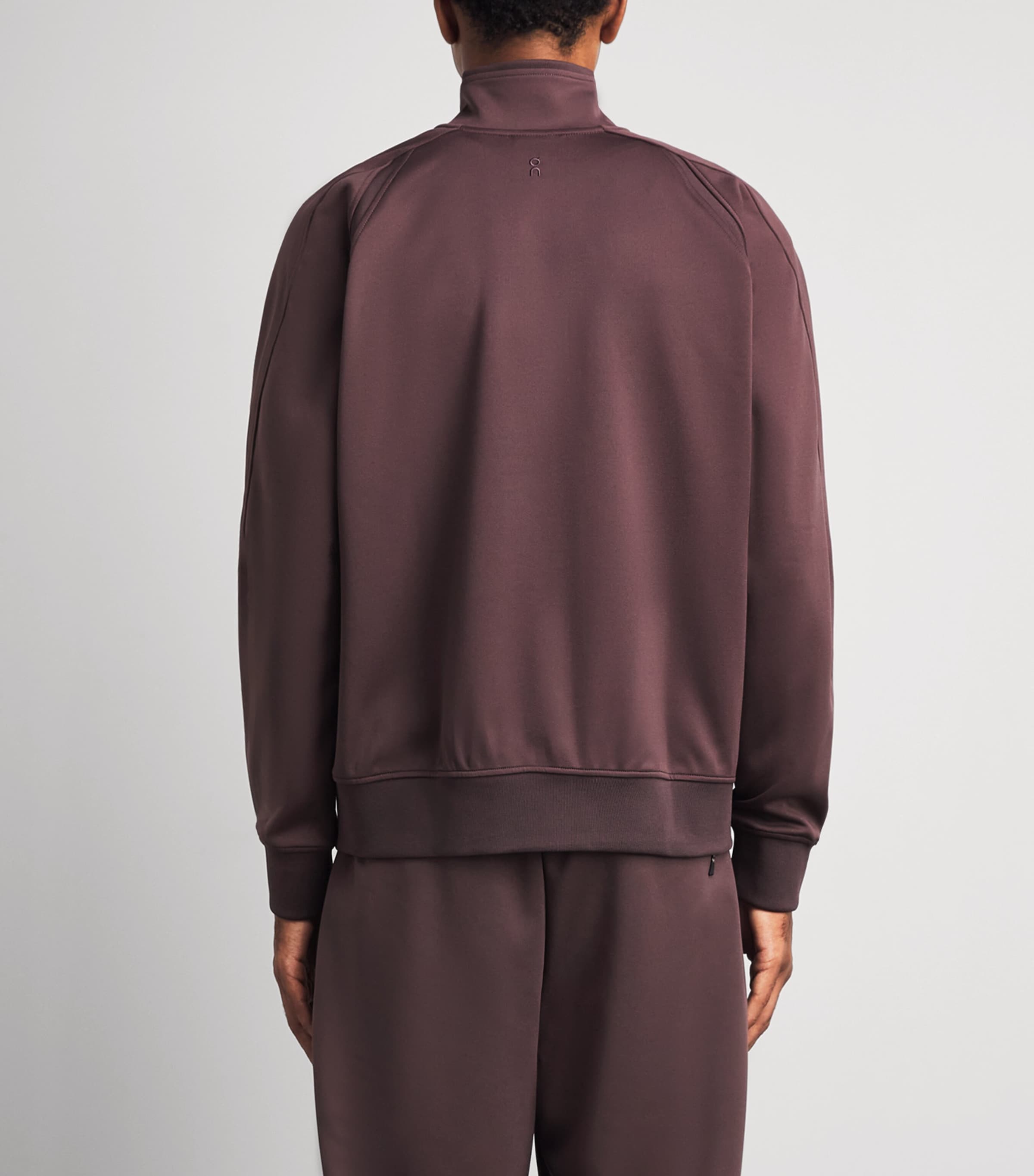 On Mens Courtside Track Jacket Mulberry Image 5