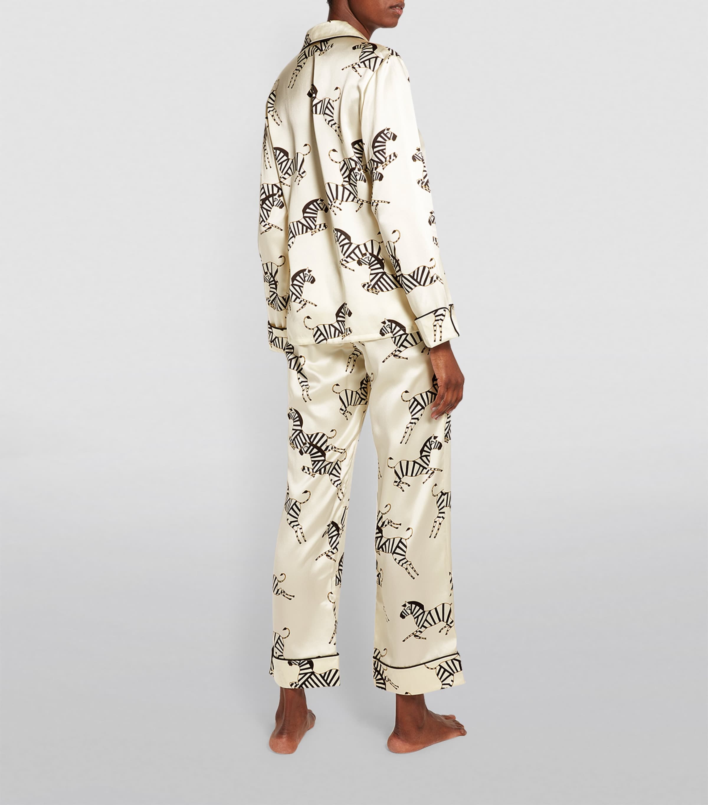 Silk Zelda Lila Pyjama Set ZEBEDEE Image 3