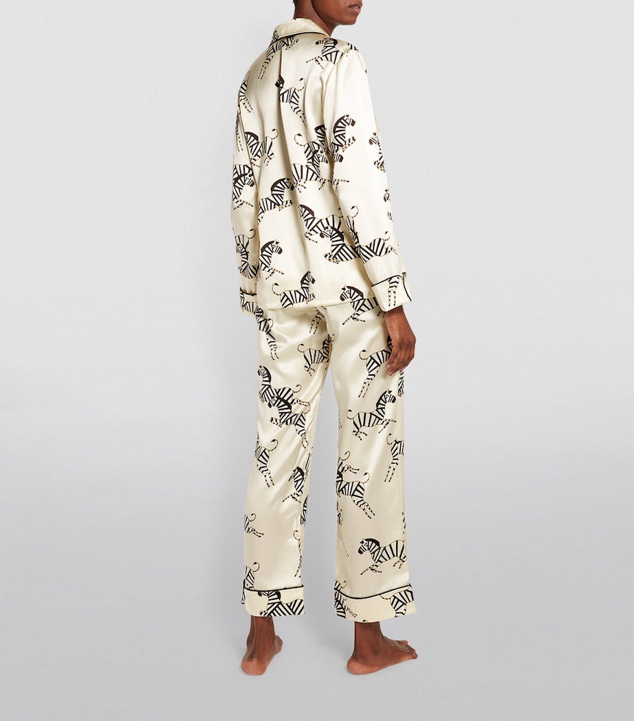 Silk Zelda Lila Pyjama Set ZEBEDEE Image 3