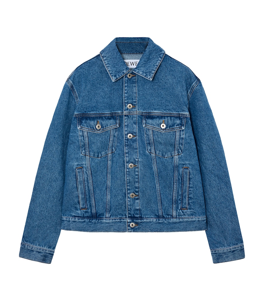 Anagram Denim Jacket JEANS BLUE Image 1