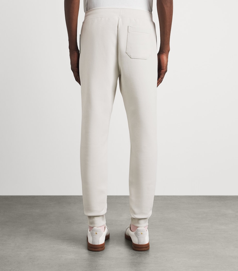 Polo Ralph Lauren Mens Cotton Sweatpants Stone Pebble Image 5