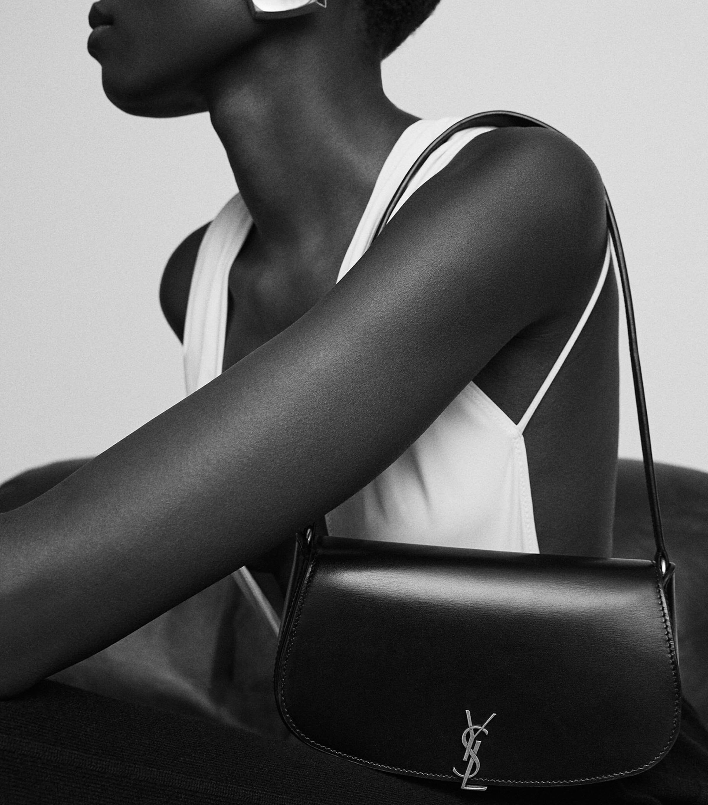 Saint Laurent Mini Voltaire Shoulder Bag | Harrods US