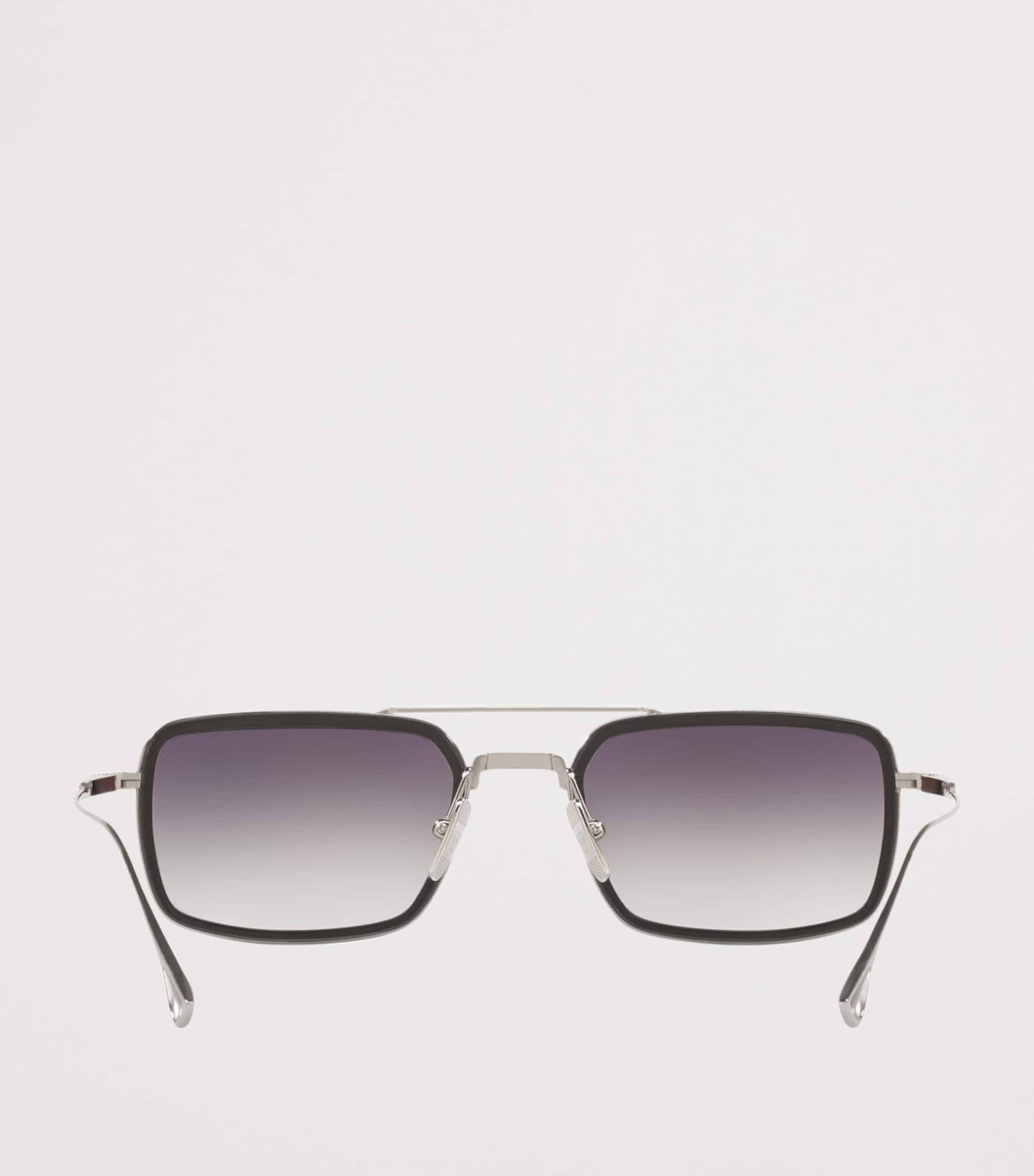 DITA Flight Eight Rectangle Sunglasses Grey Image 4