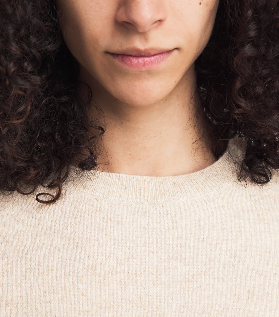 Cashmere Melby Sweater POWDER Image 6