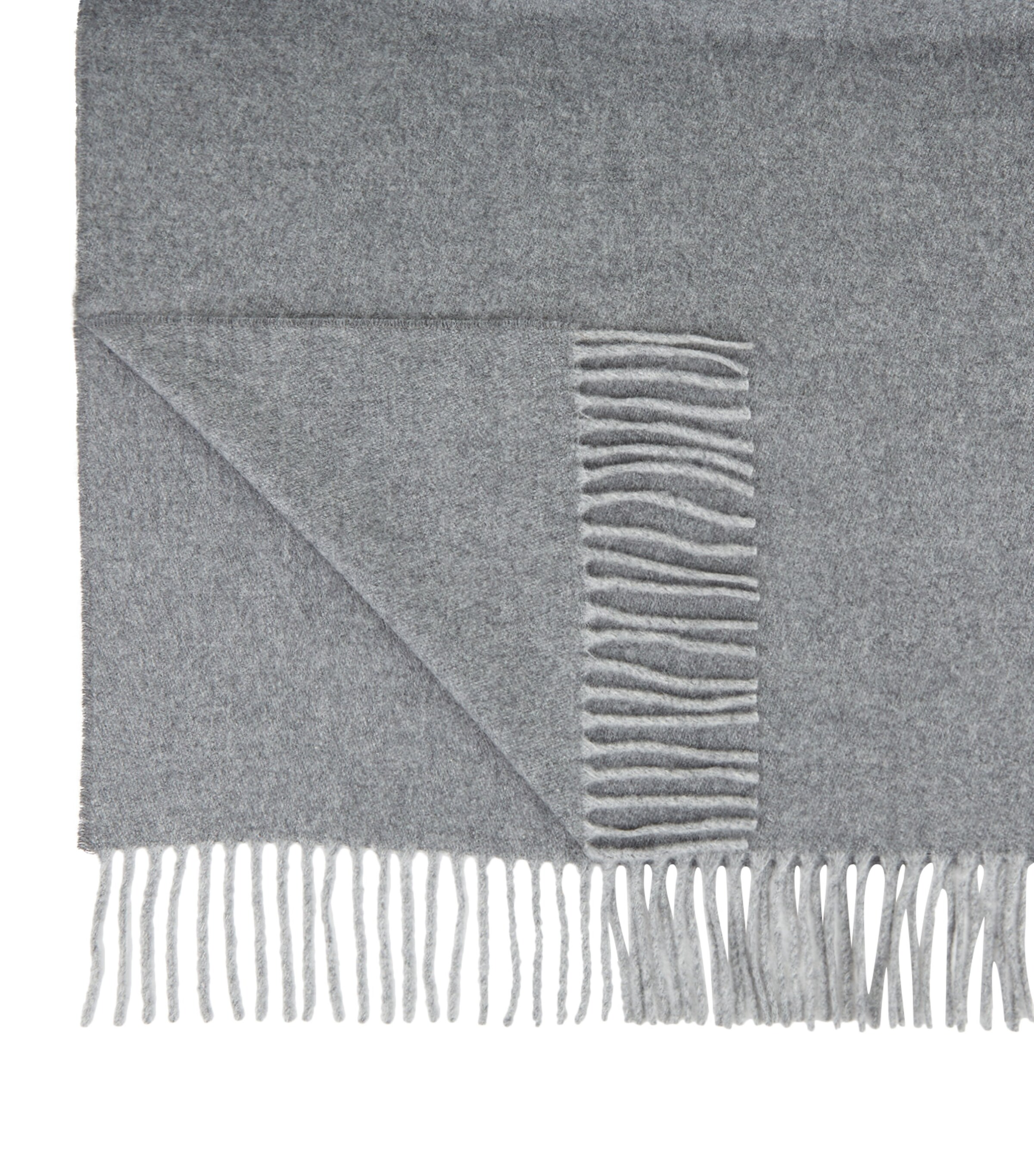 Frette Cashmere Throw (130cm x 185cm) Dark Grey Image 2