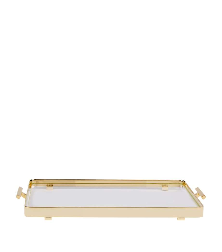 Glass Tray (15.5cm x 24.5cm) NO COLOUR Image 2