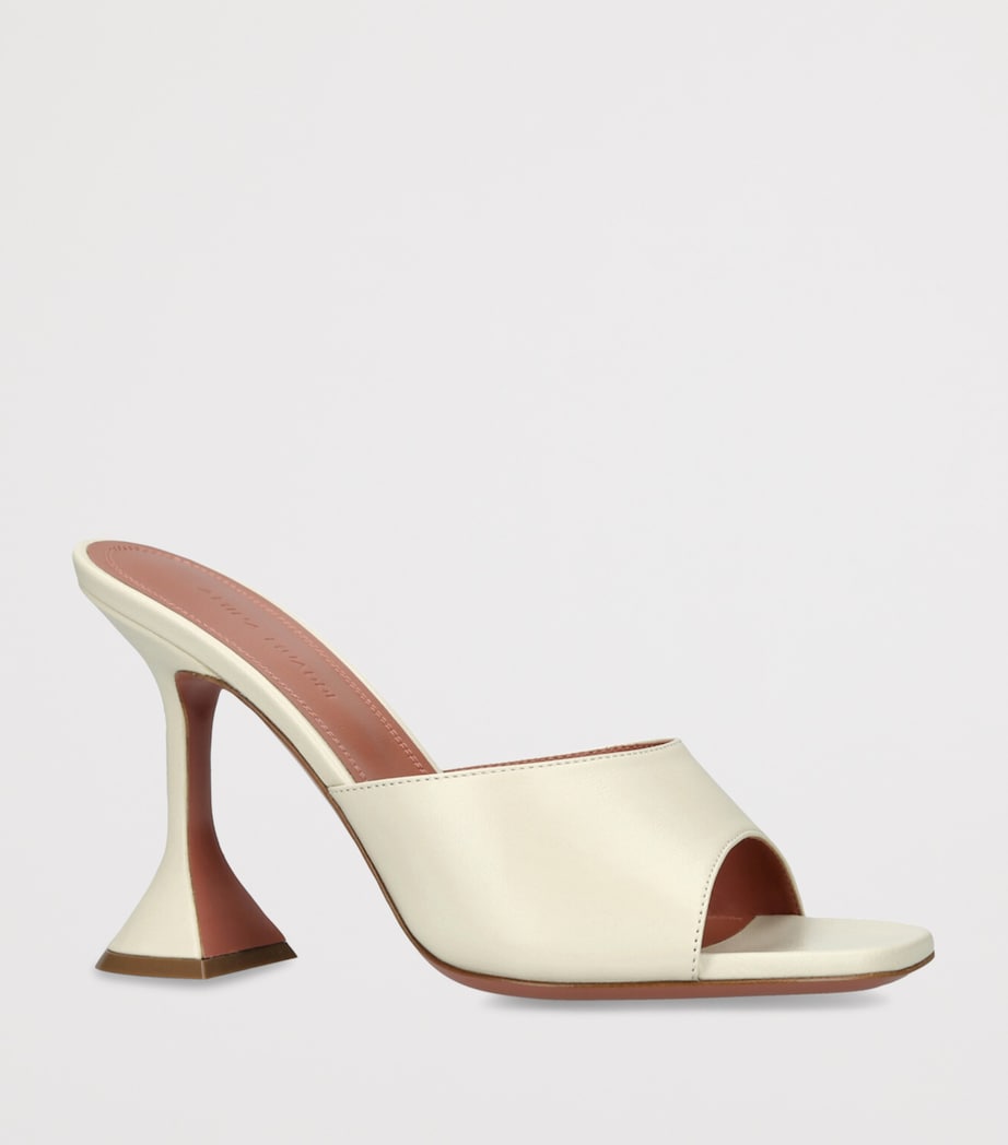 Leather Lupita Mules 95 BONE Image 3