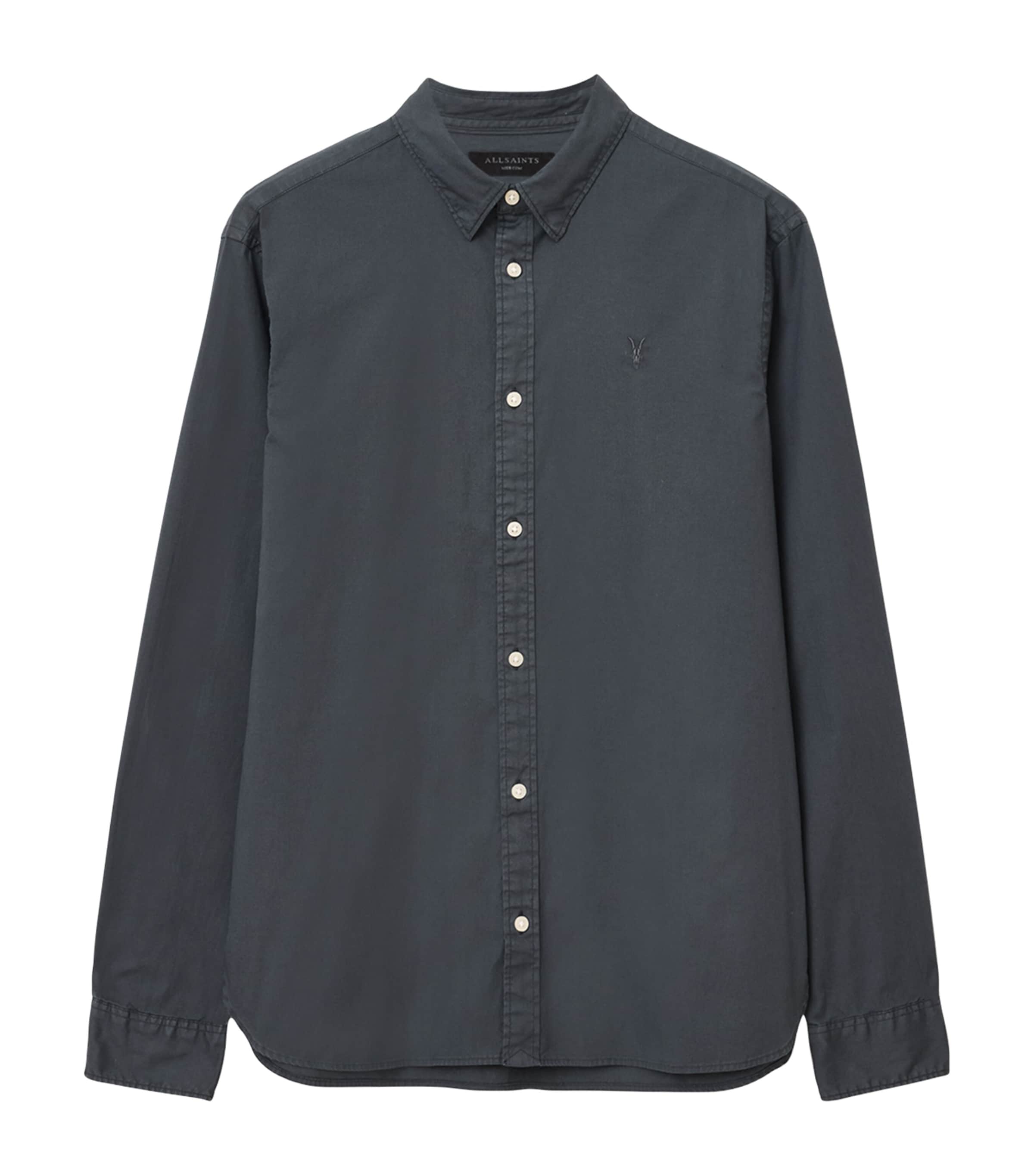 Stretch-Cotton Hawthorne Shirt SUNIL BLUE Image 1