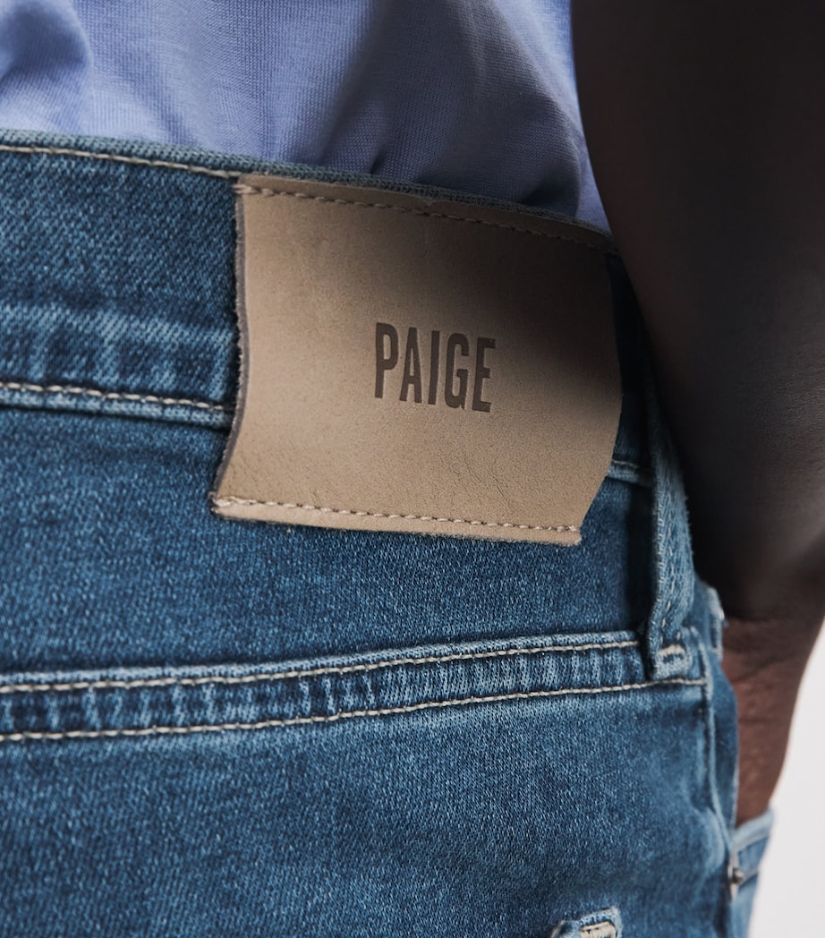 PAIGE Mens Federal Slim Jeans Bushman Image 3