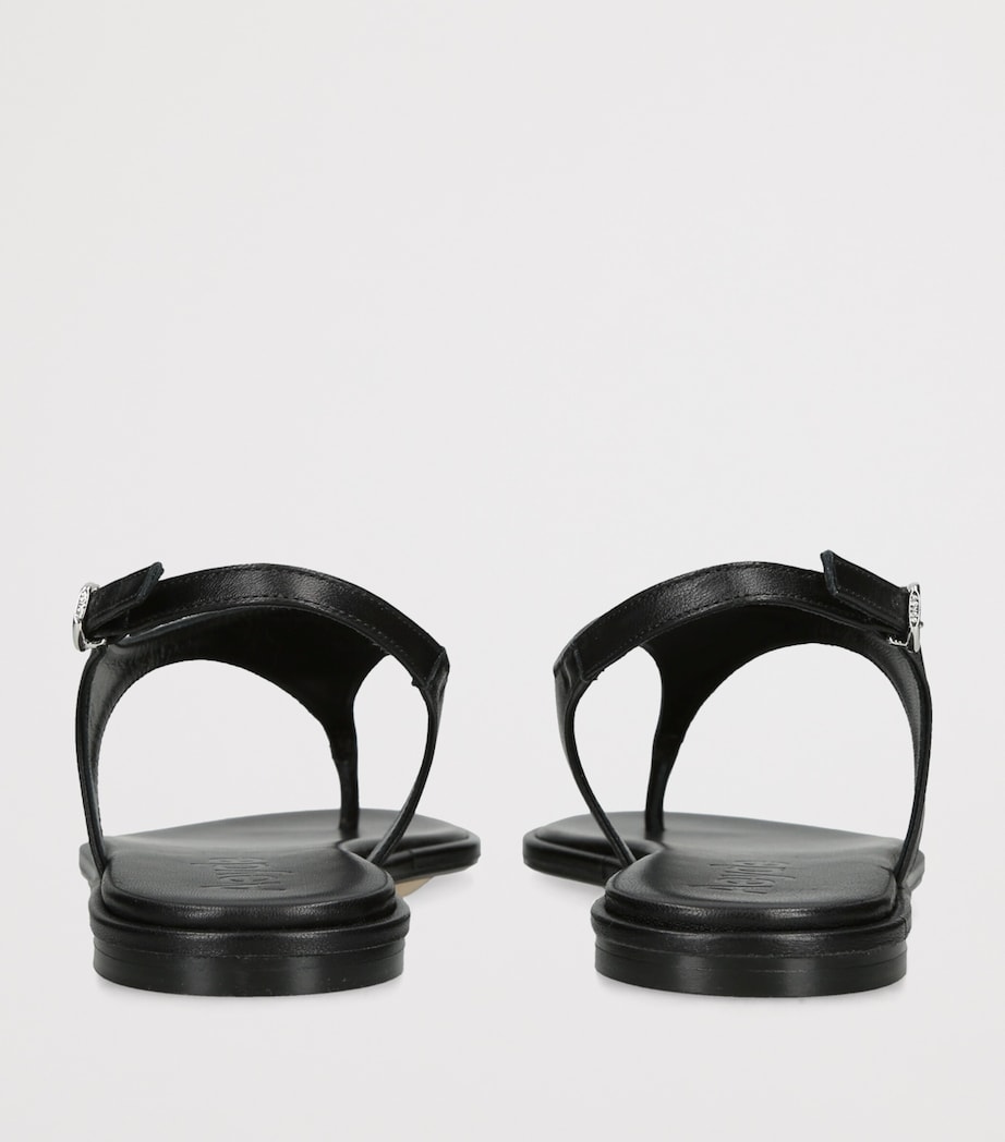 aeyde Leather Raine Sandals Black Image 4