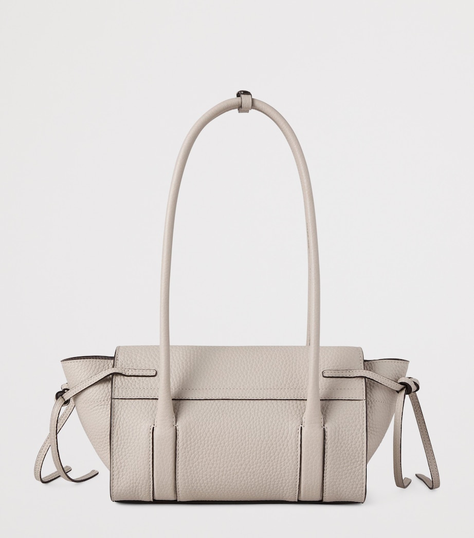 Mini Leather Soft Bayswater Shoulder Bag CHALK Image 2