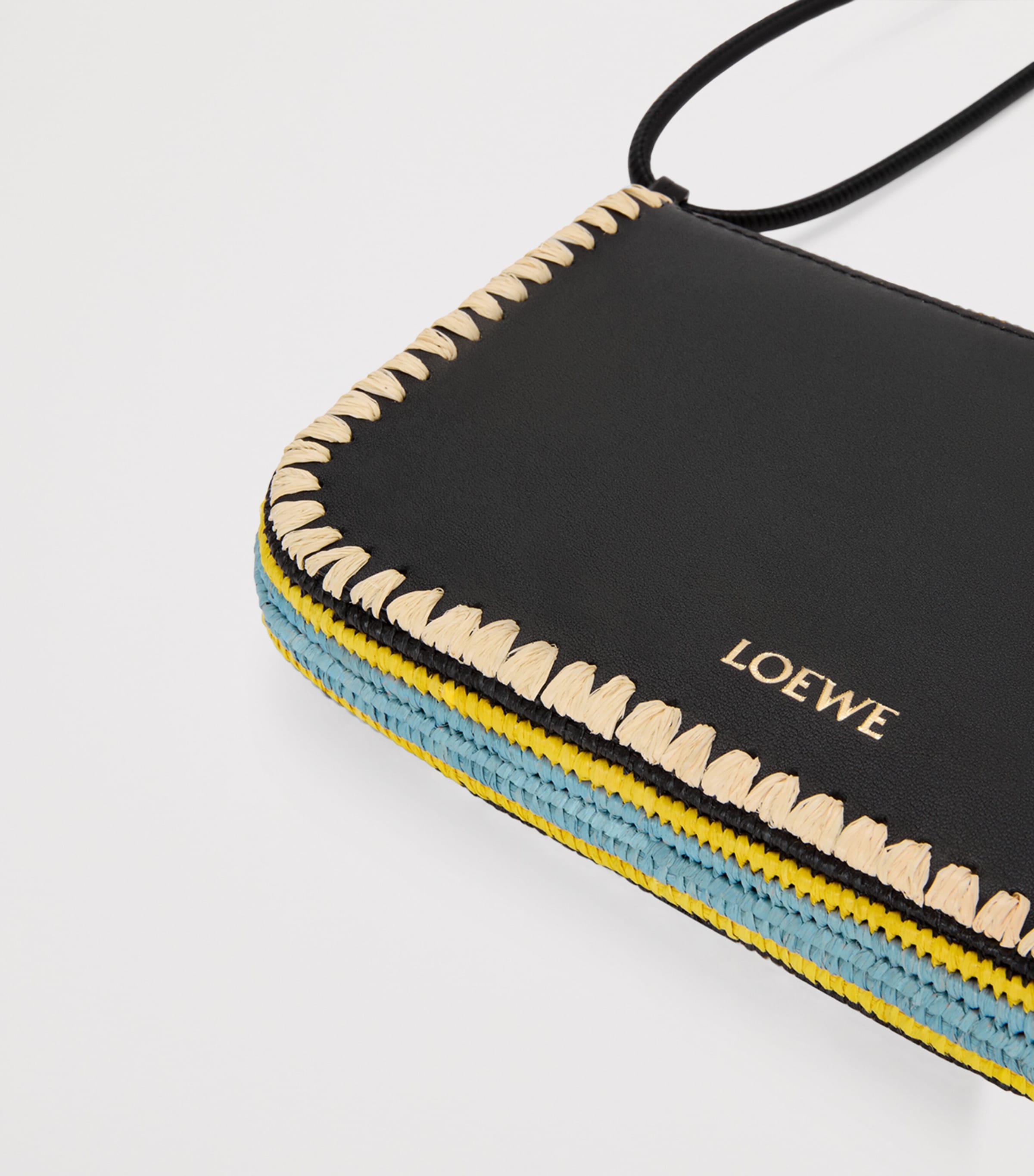 LOEWE x Paula's Ibiza Rio Shoulder Bag Black Image 7