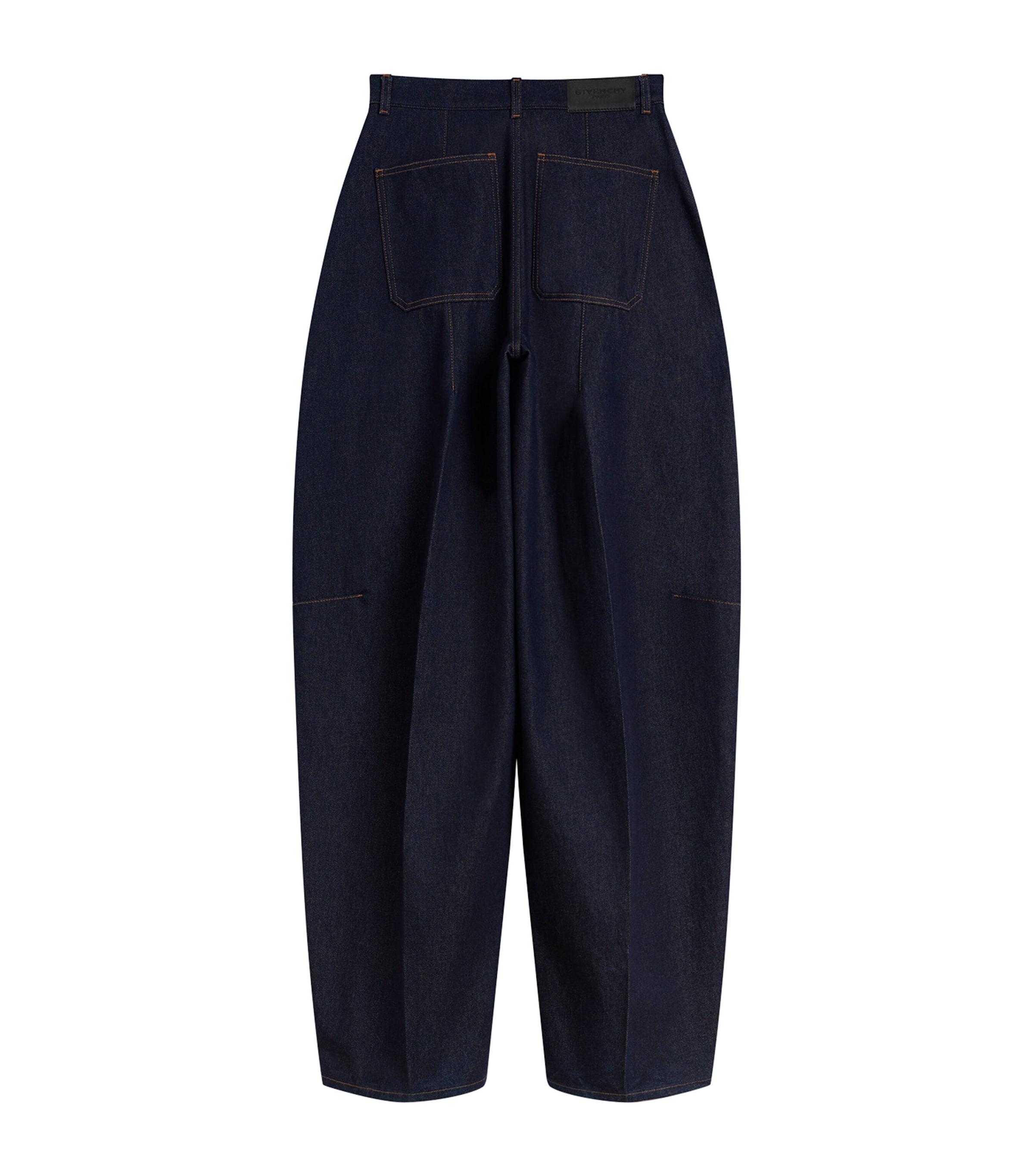 Givenchy Womens Raw Balloon Jeans Image 5