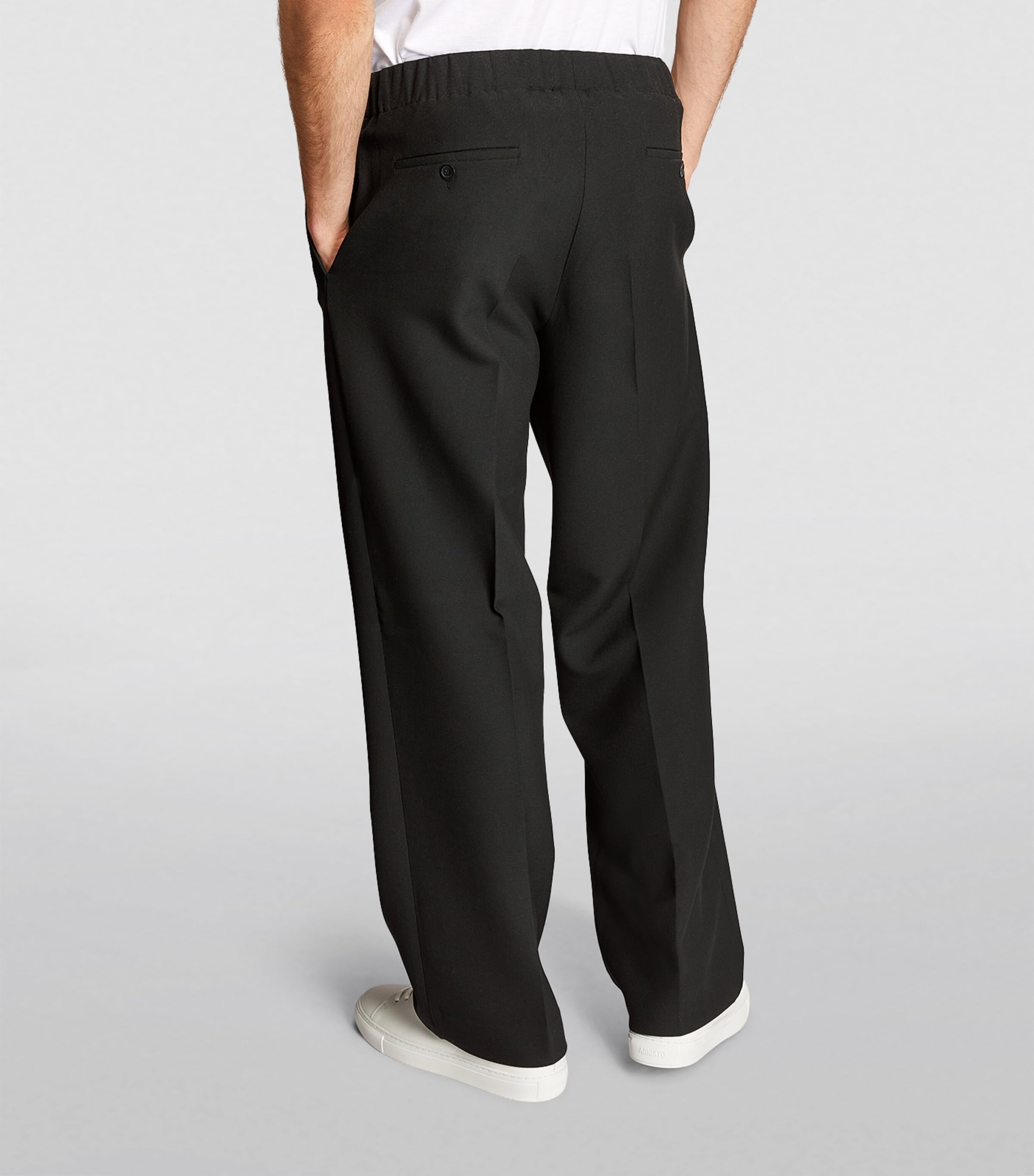 Oversized Tailored Trousers BLACK Image 4