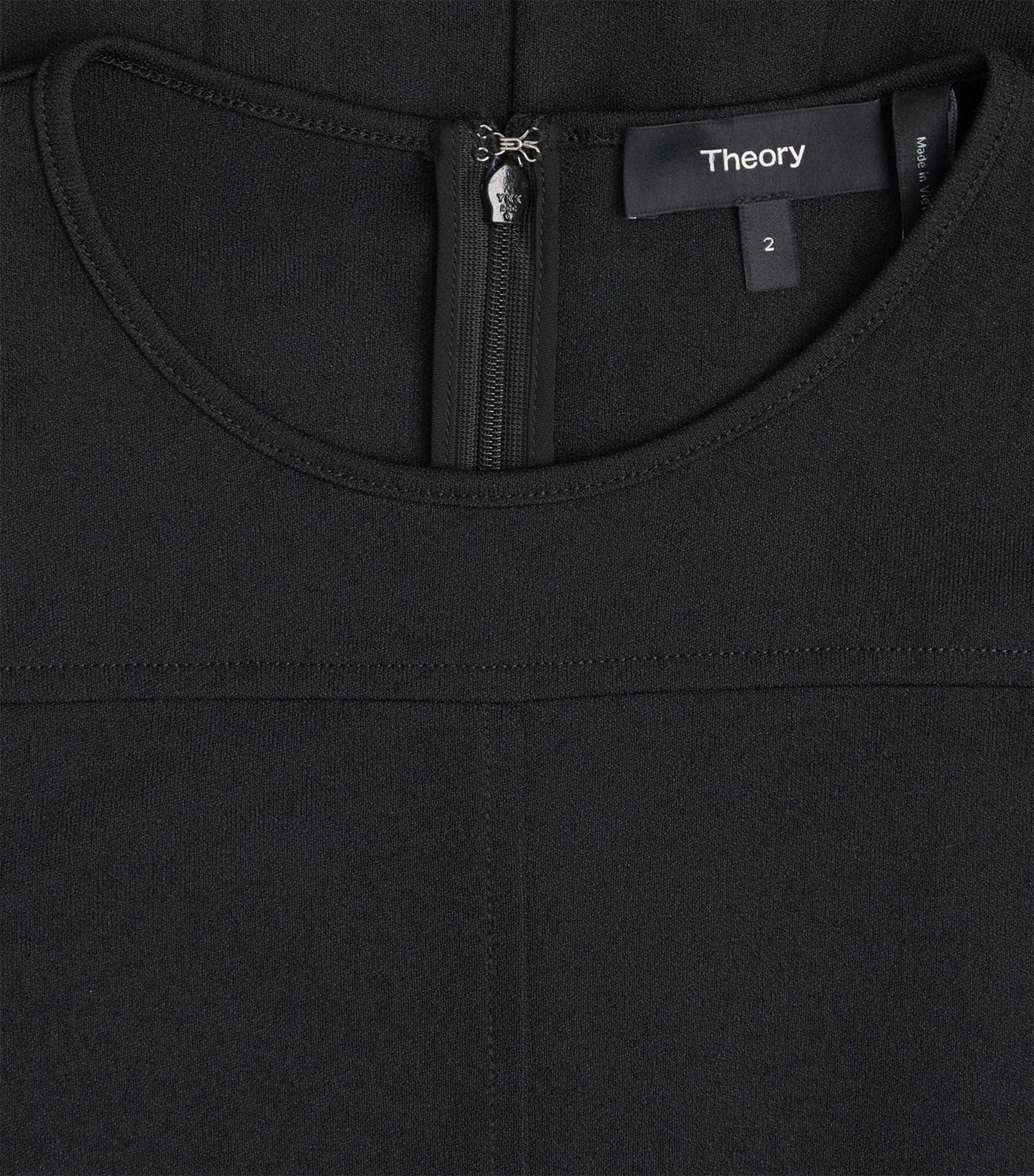 Woven Pleated Midi Dress BLACK - 001 Image 5